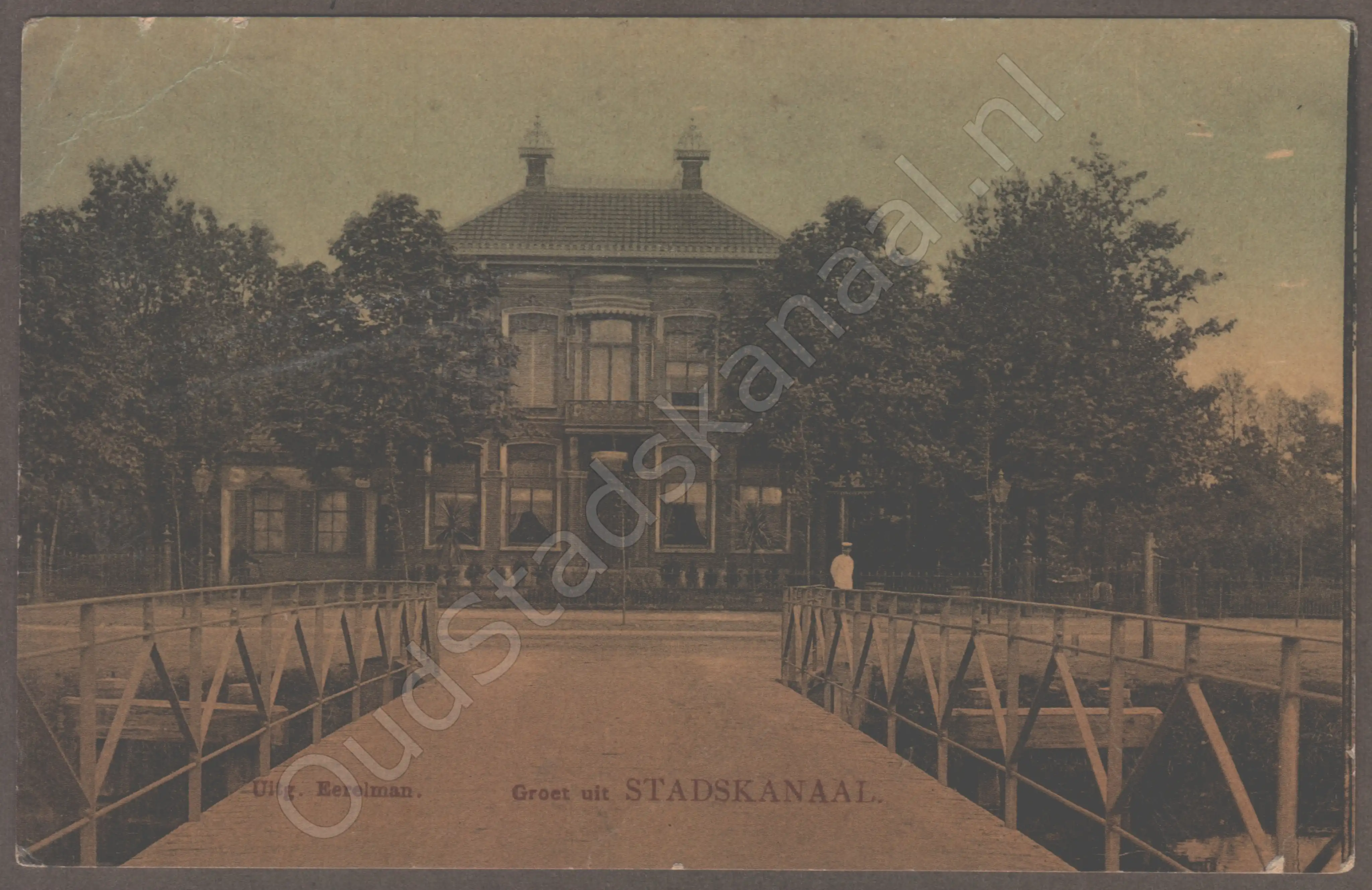 <span id='curid'>10185</span>~Groet uit STADSKANAAL (&plusmn;1906)