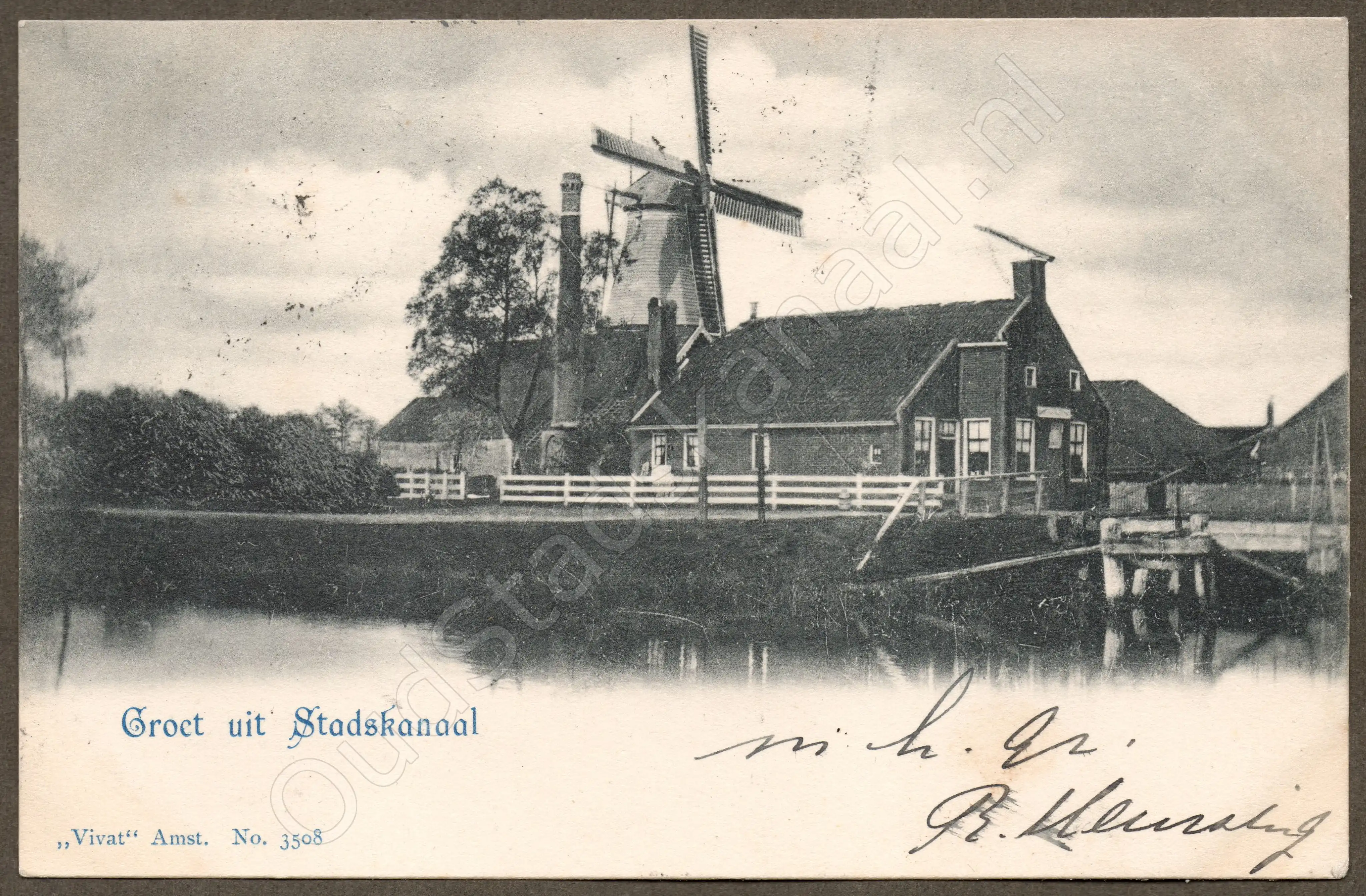 <span id='curid'>1467</span>~Groet uit Stadskanaal (&plusmn;1902)