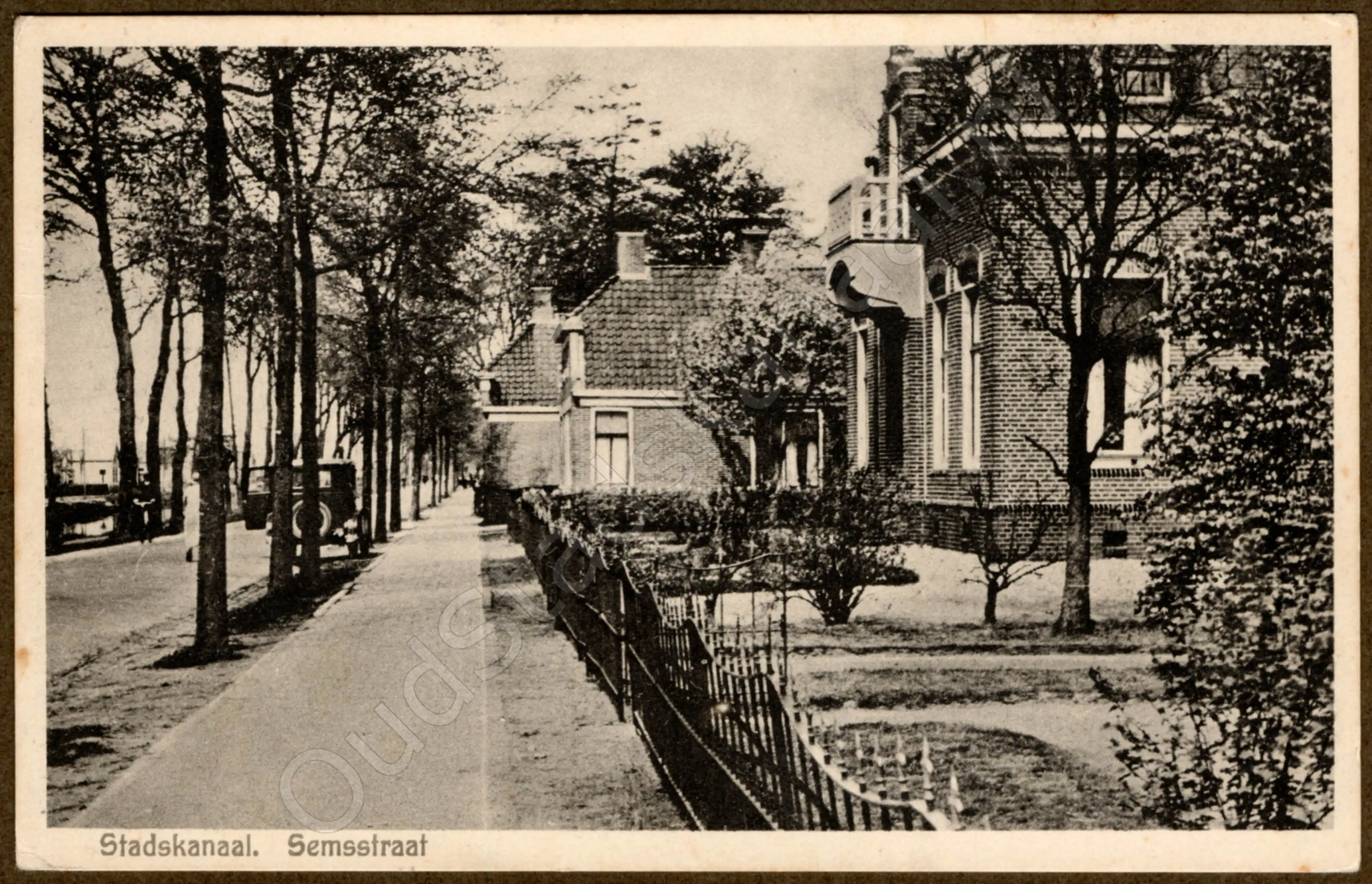 <span id='curid'>1552</span>~Stadskanaal, Semsstraat (&plusmn;1931)