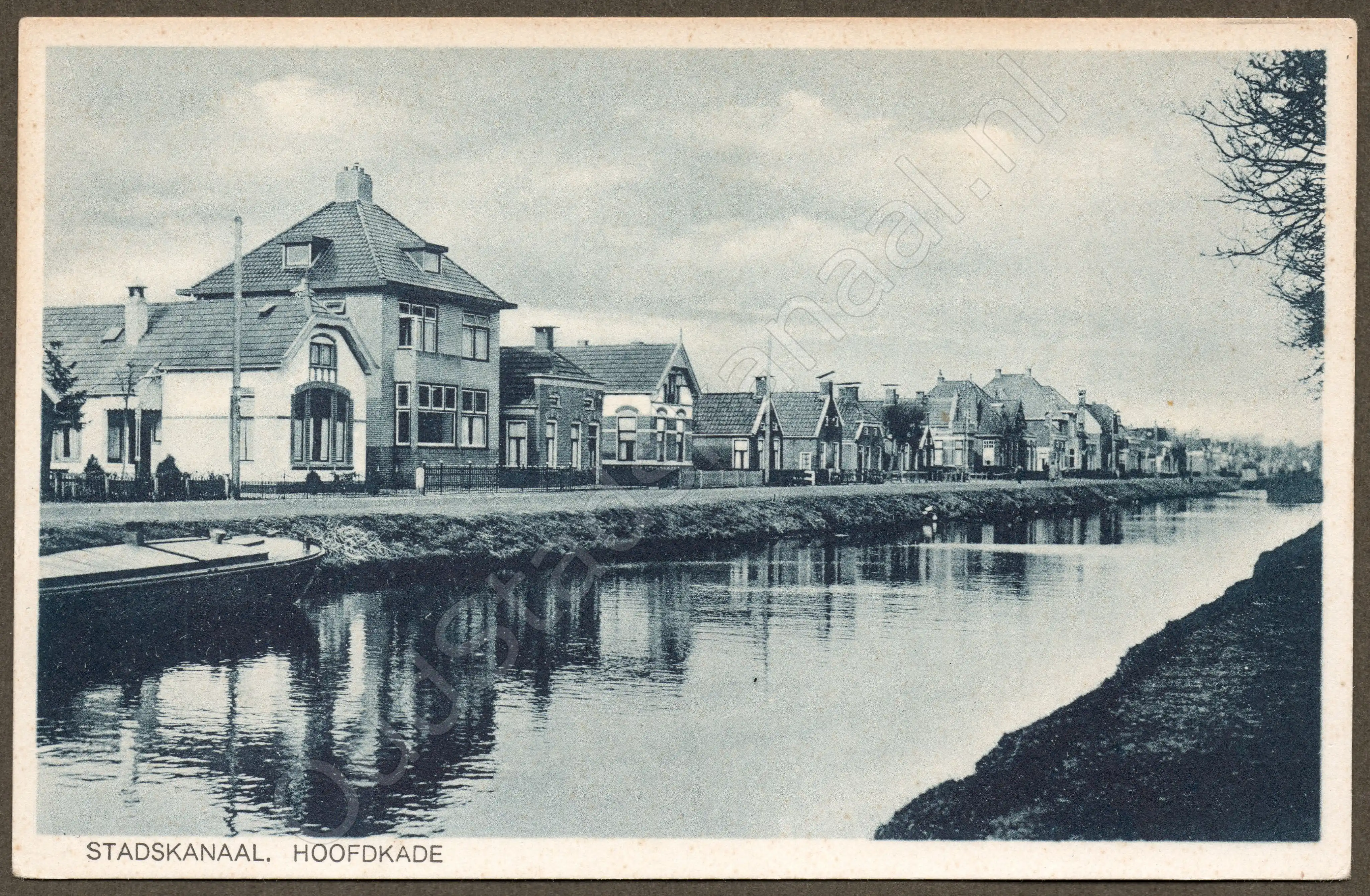 <span id='curid'>1564</span>~STADSKANAAL. HOOFDKADE (&plusmn;1938)