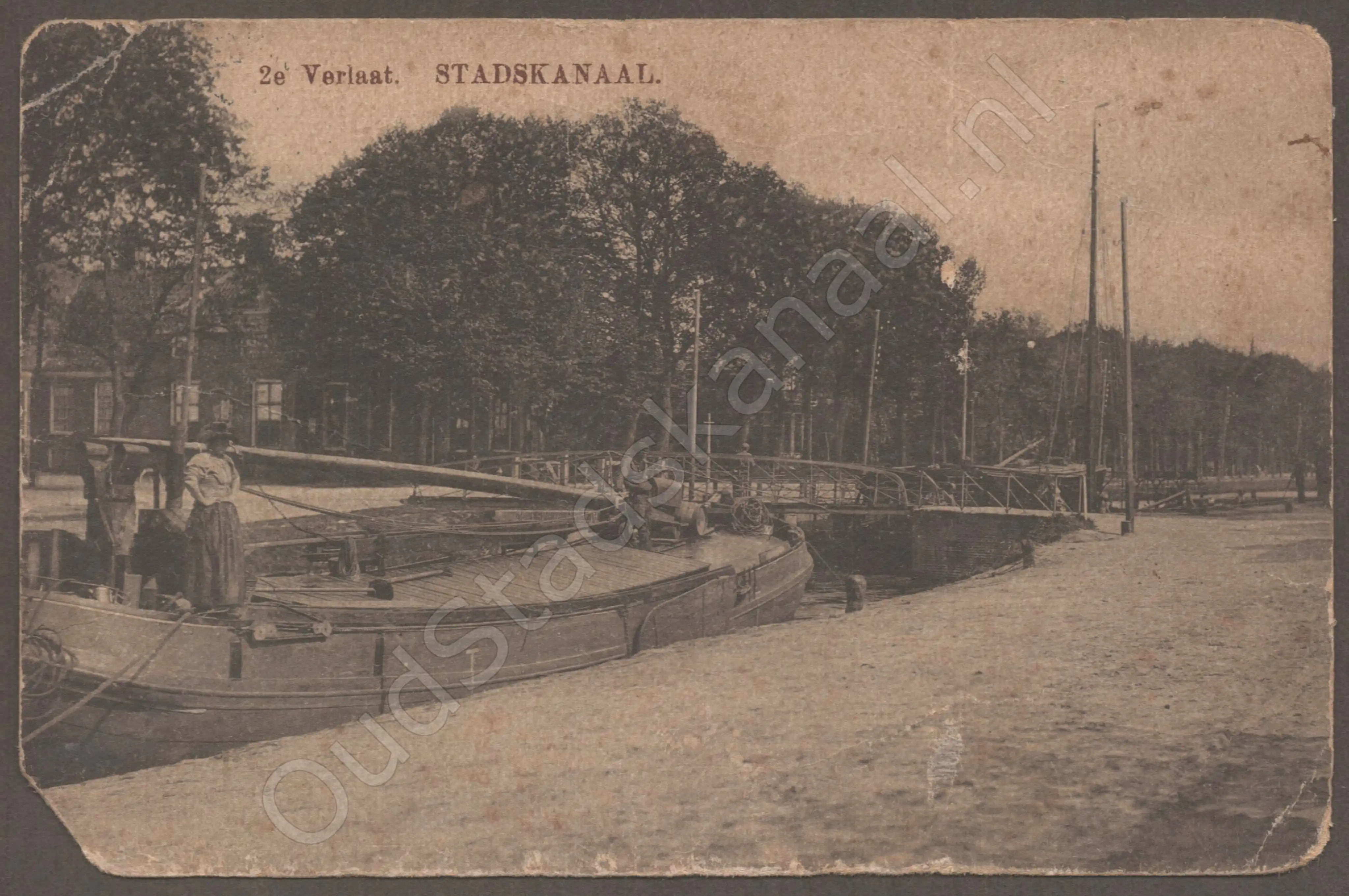 <span id='curid'>1605</span>~2e Verlaat. STADSKANAAL. (&plusmn;1906)