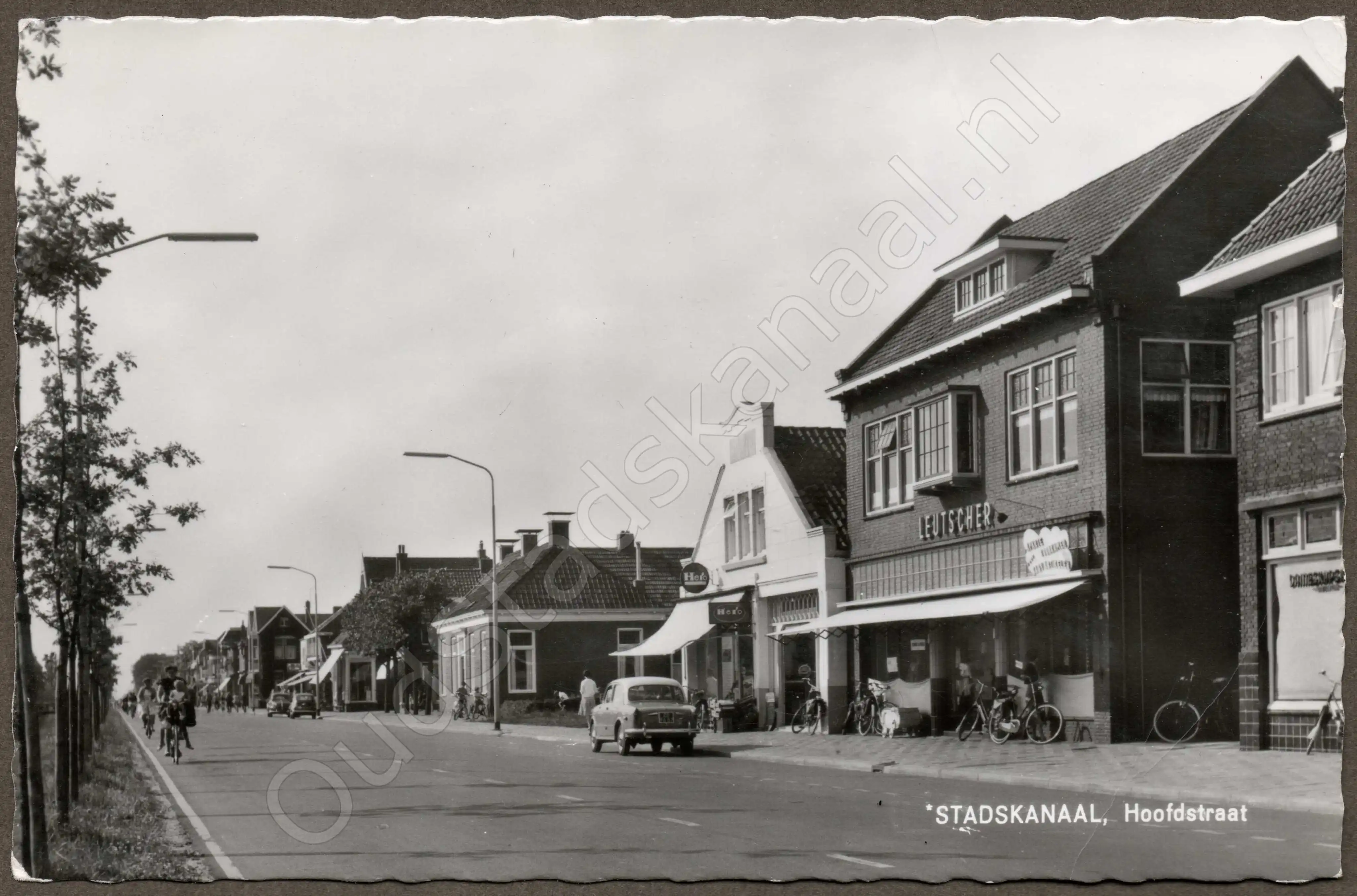 <span id='curid'>1609</span>~STADSKANAAL, Hoofdstraat (&plusmn;1959)