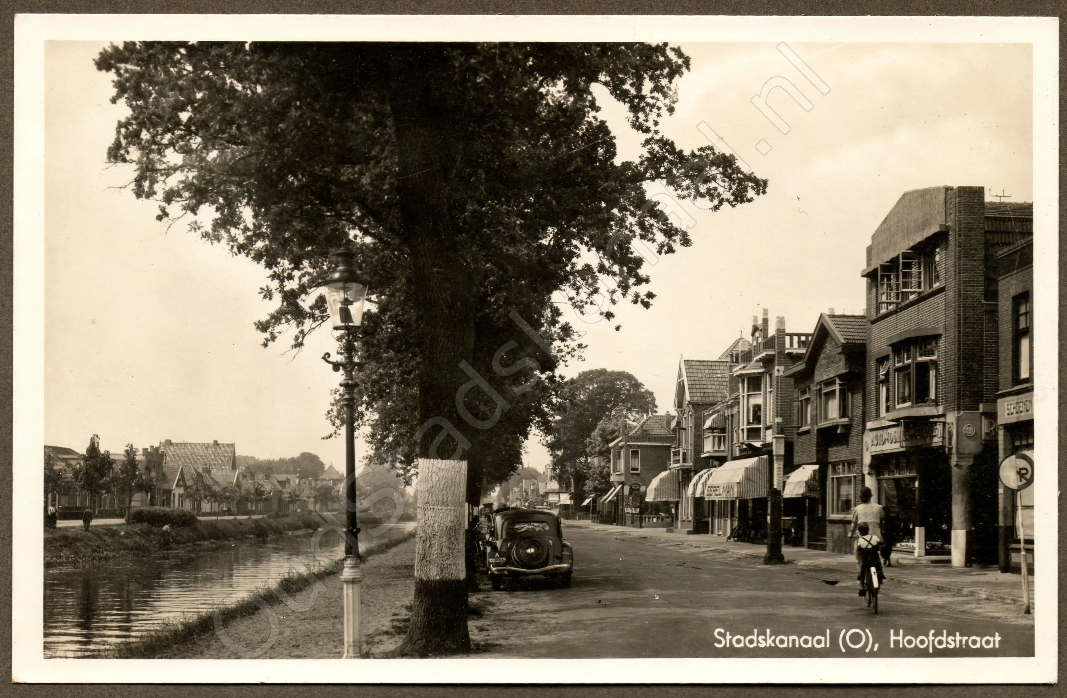 <span id='curid'>1625</span>~Stadskanaal (O), Hoofdstraat (&plusmn;1947)