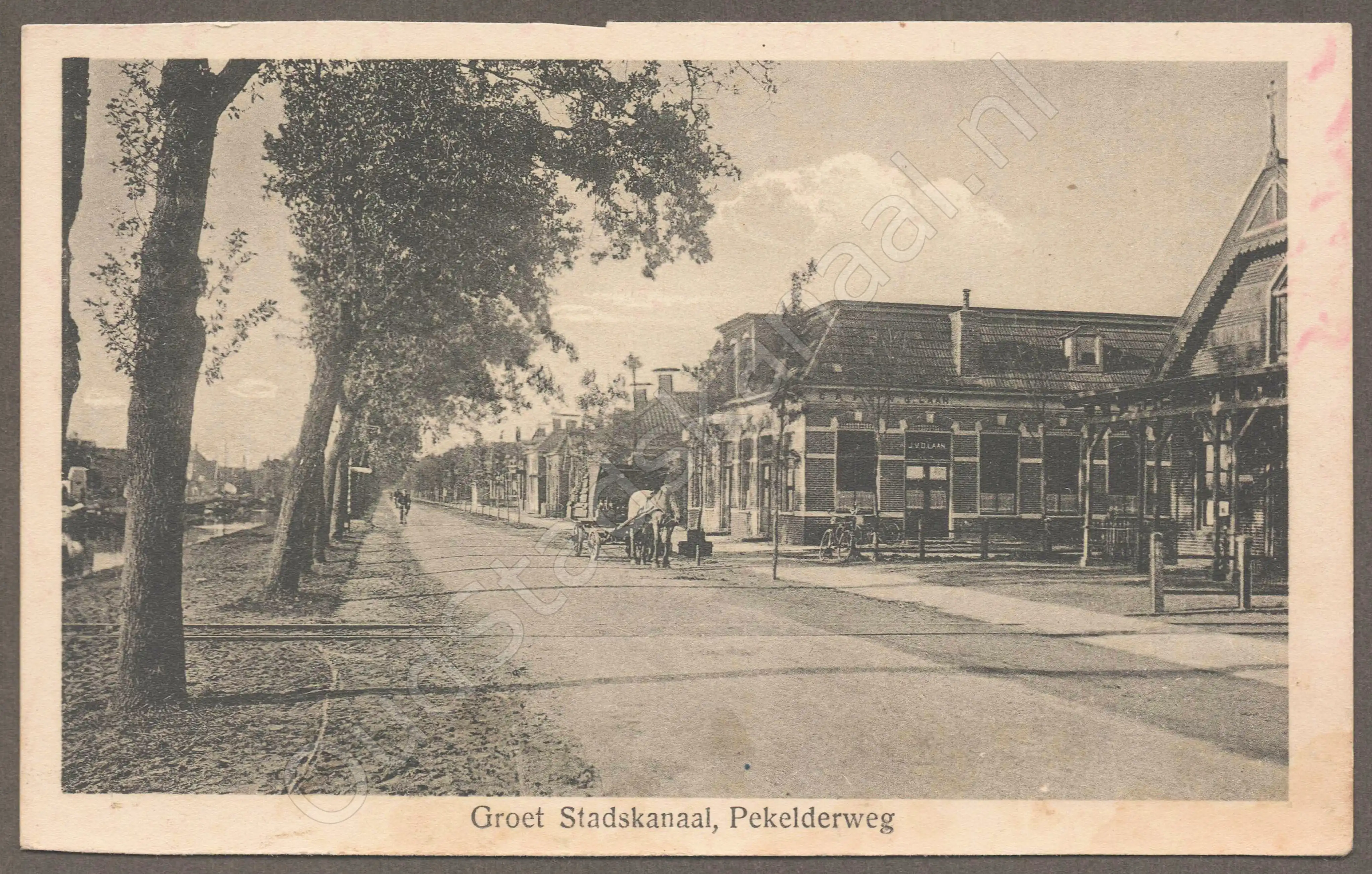 <span id='curid'>1705</span>~Groet Stadskanaal, Pekelderweg (&plusmn;1932)