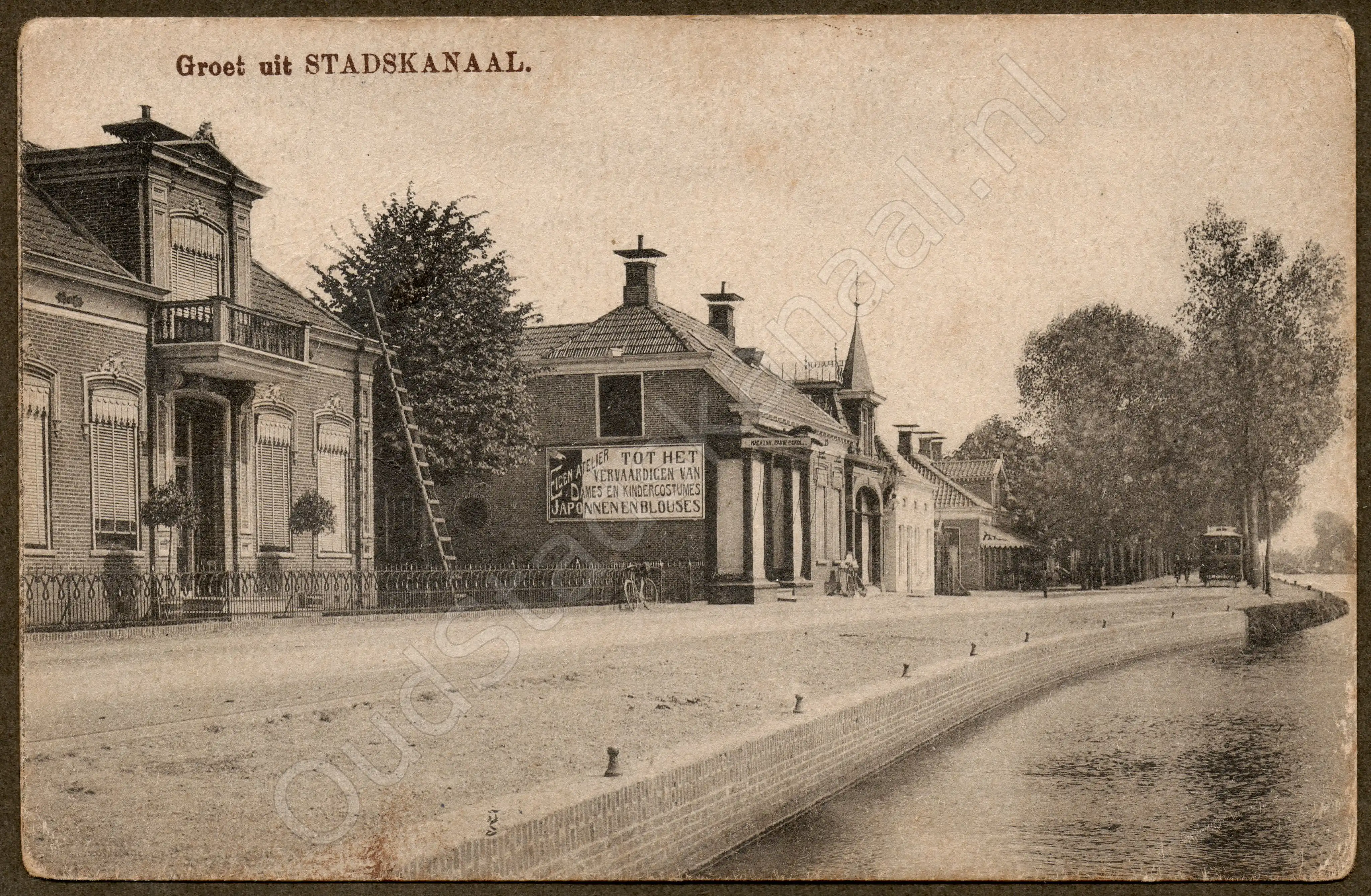 <span id='curid'>1808</span>~Groet uit Stadskanaal (&plusmn;1913)