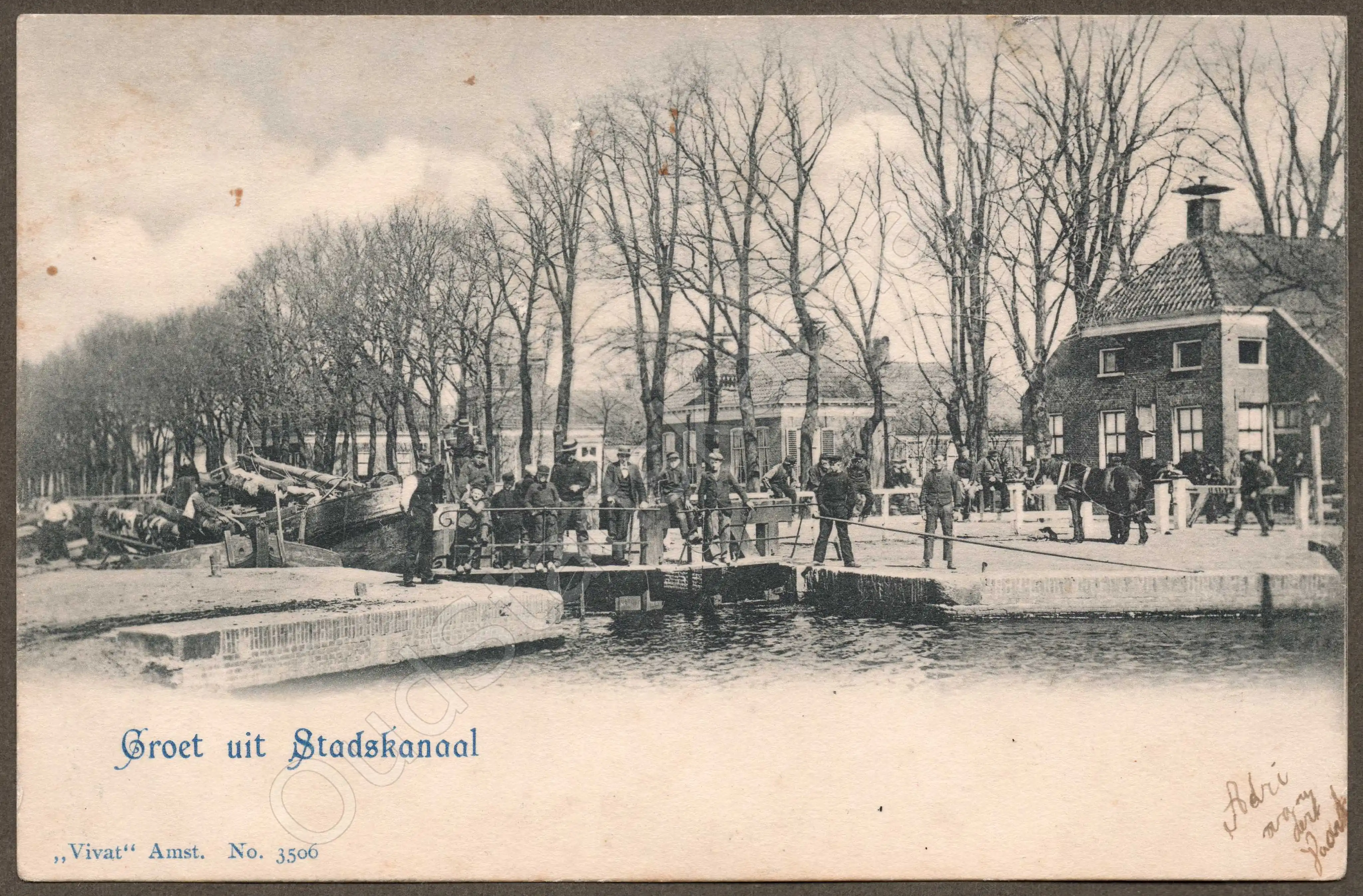 <span id='curid'>1933</span>~Groet uit Stadskanaal (&plusmn;1901)