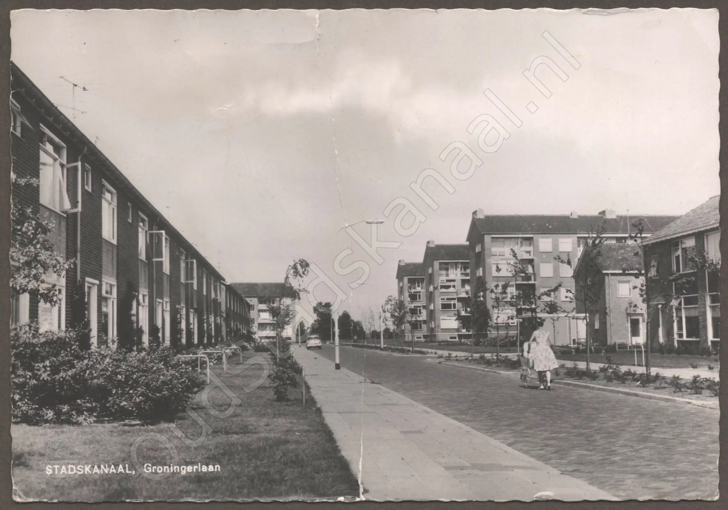 <span id='curid'>210</span>~STADSKANAAL, Groningerlaan (&plusmn;1965)