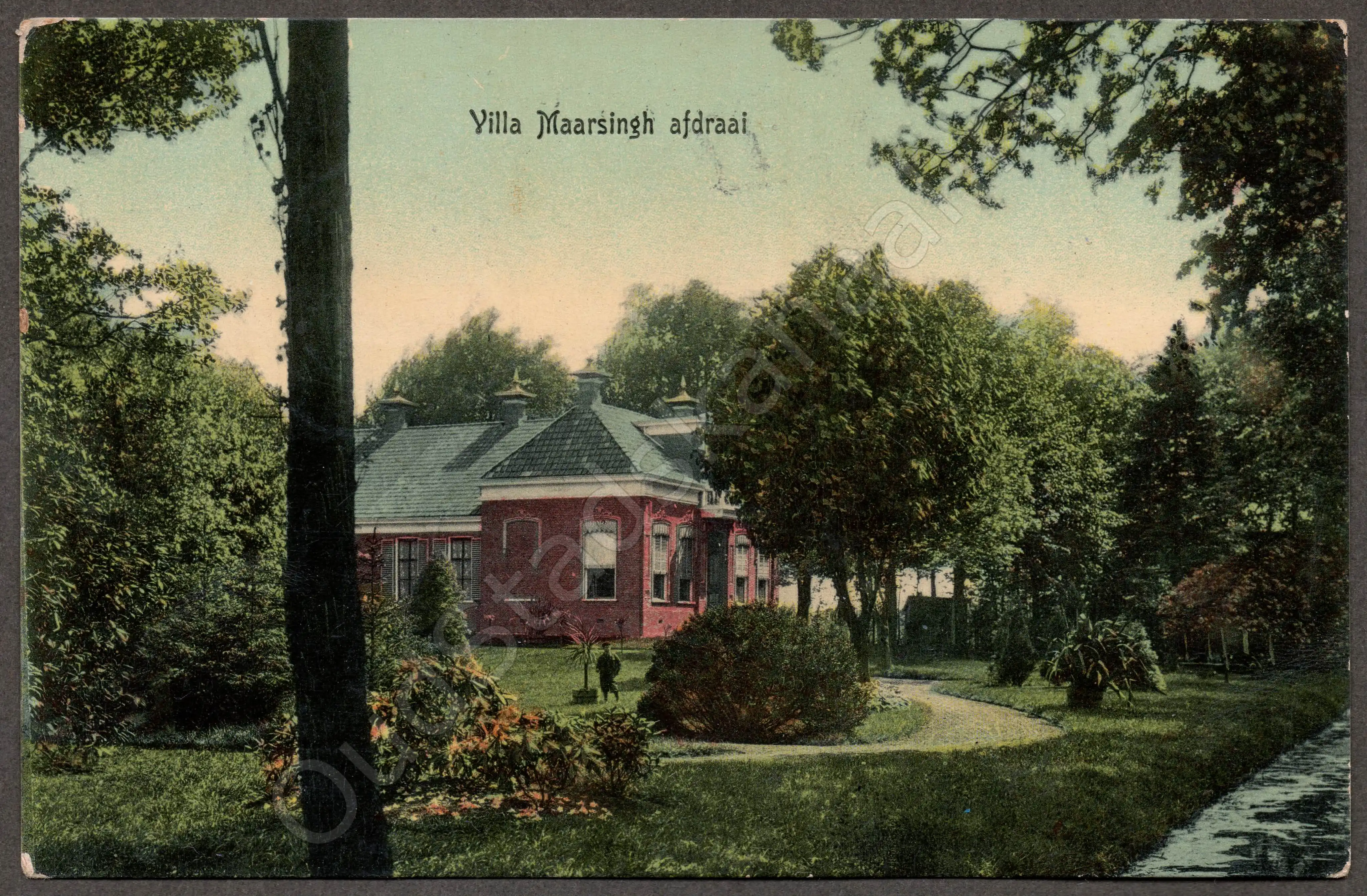 <span id='curid'>2200</span>~Villa Maarsingh afdraai (&plusmn;1908)
