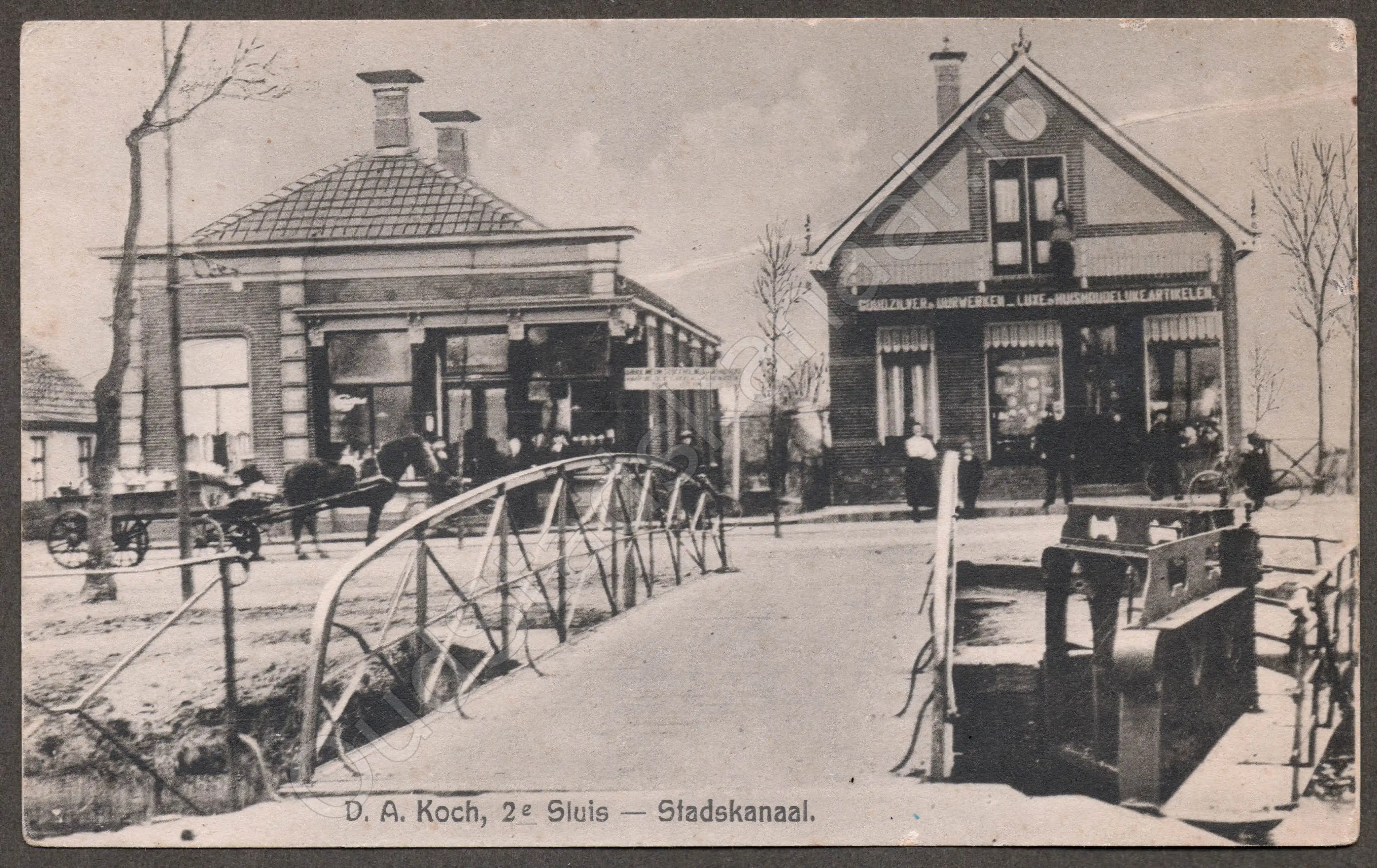 <span id='curid'>2201</span>~D.A. Koch, 2e Sluis - Stadskanaal (&plusmn;1917)