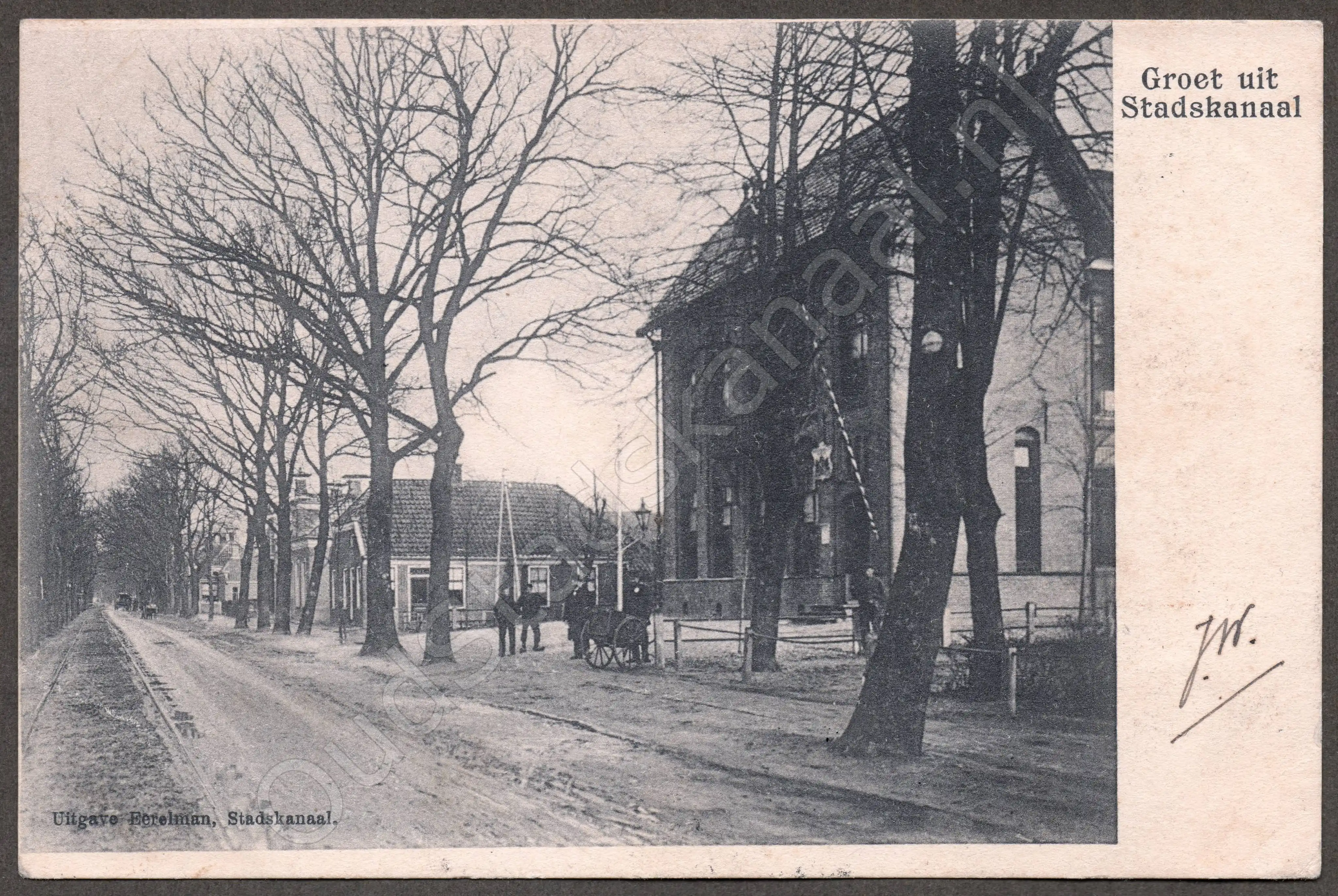 <span id='curid'>2216</span>~Groet uit Stadskanaal (&plusmn;1900)