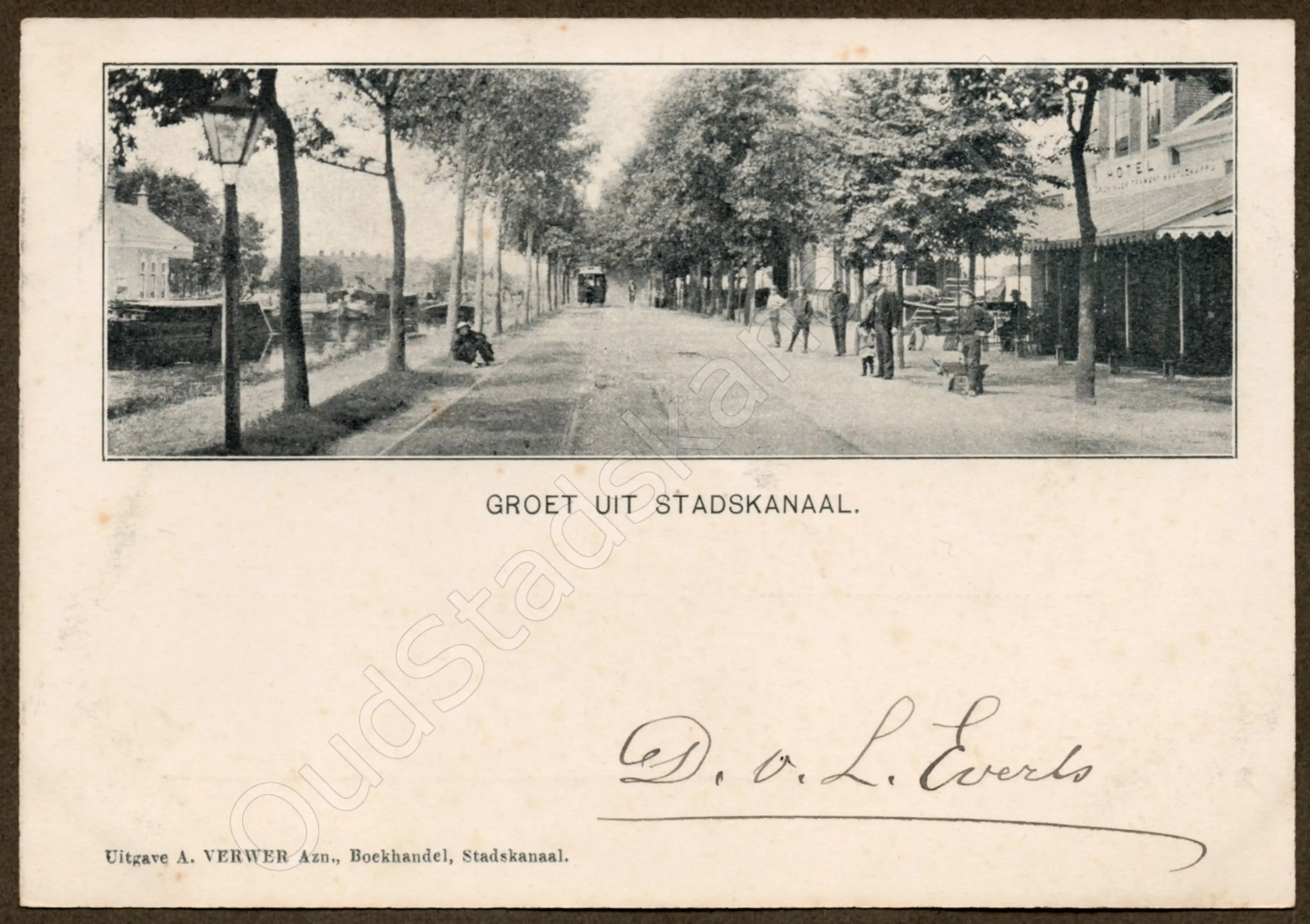 <span id='curid'>2242</span>~Groet uit Stadskanaal (&plusmn;1902)
