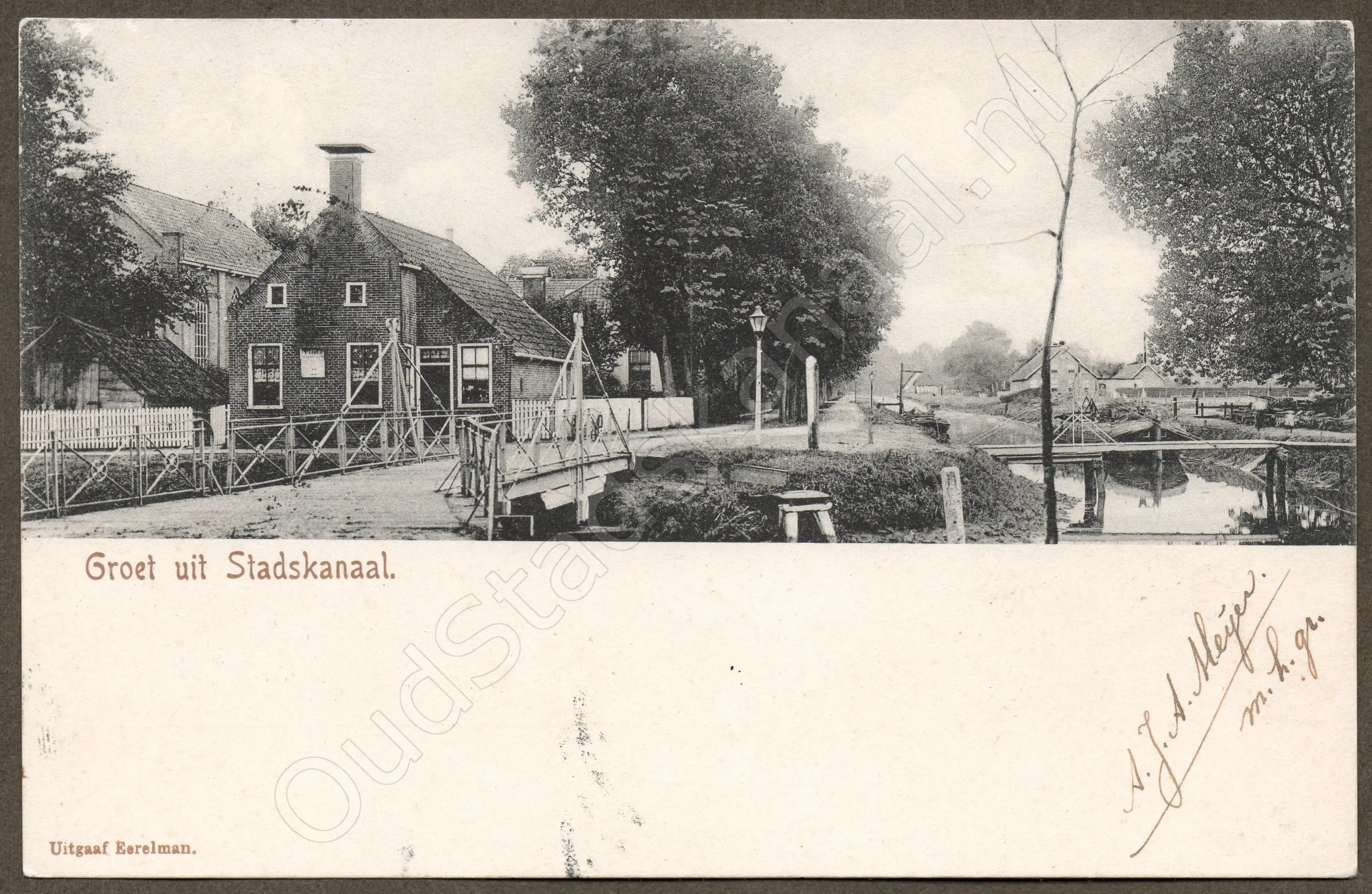 <span id='curid'>2298</span>~Groet uit Stadskanaal (&plusmn;1903)