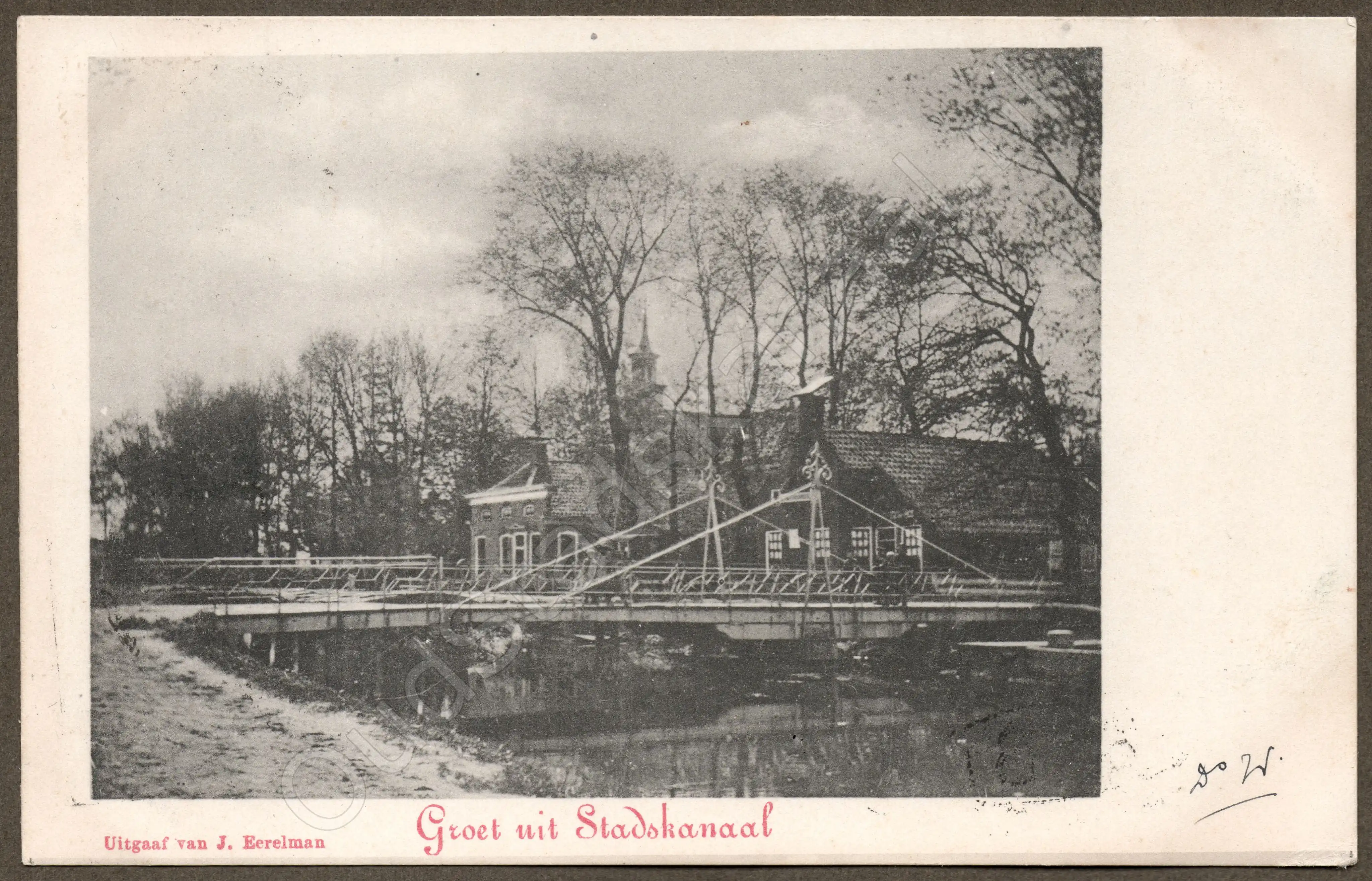 <span id='curid'>2300</span>~Groet uit Stadskanaal (&plusmn;1901)