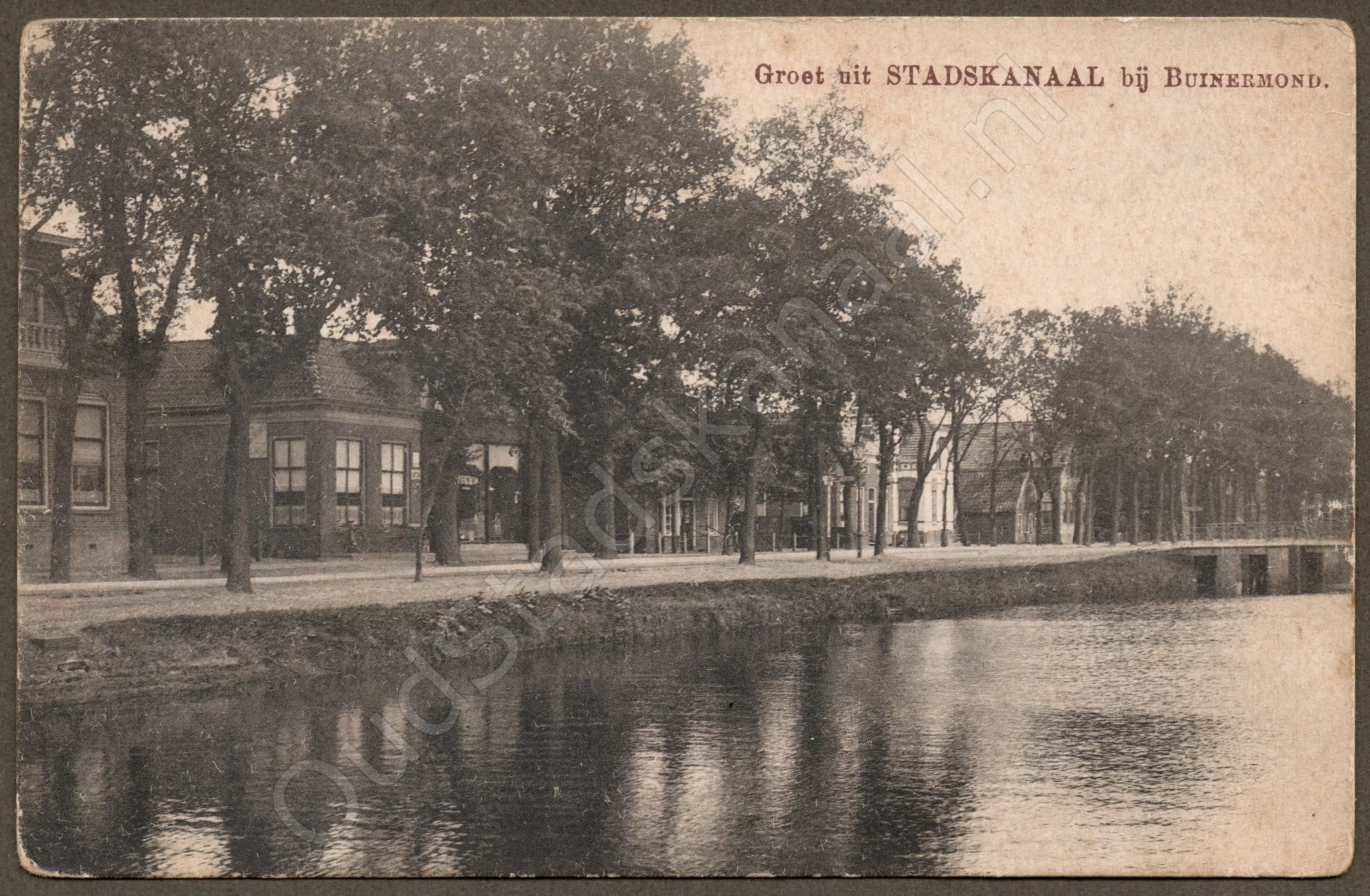 <span id='curid'>2409</span>~Groet uit STADSKANAAL bij Buinermond. (&plusmn;1912)
