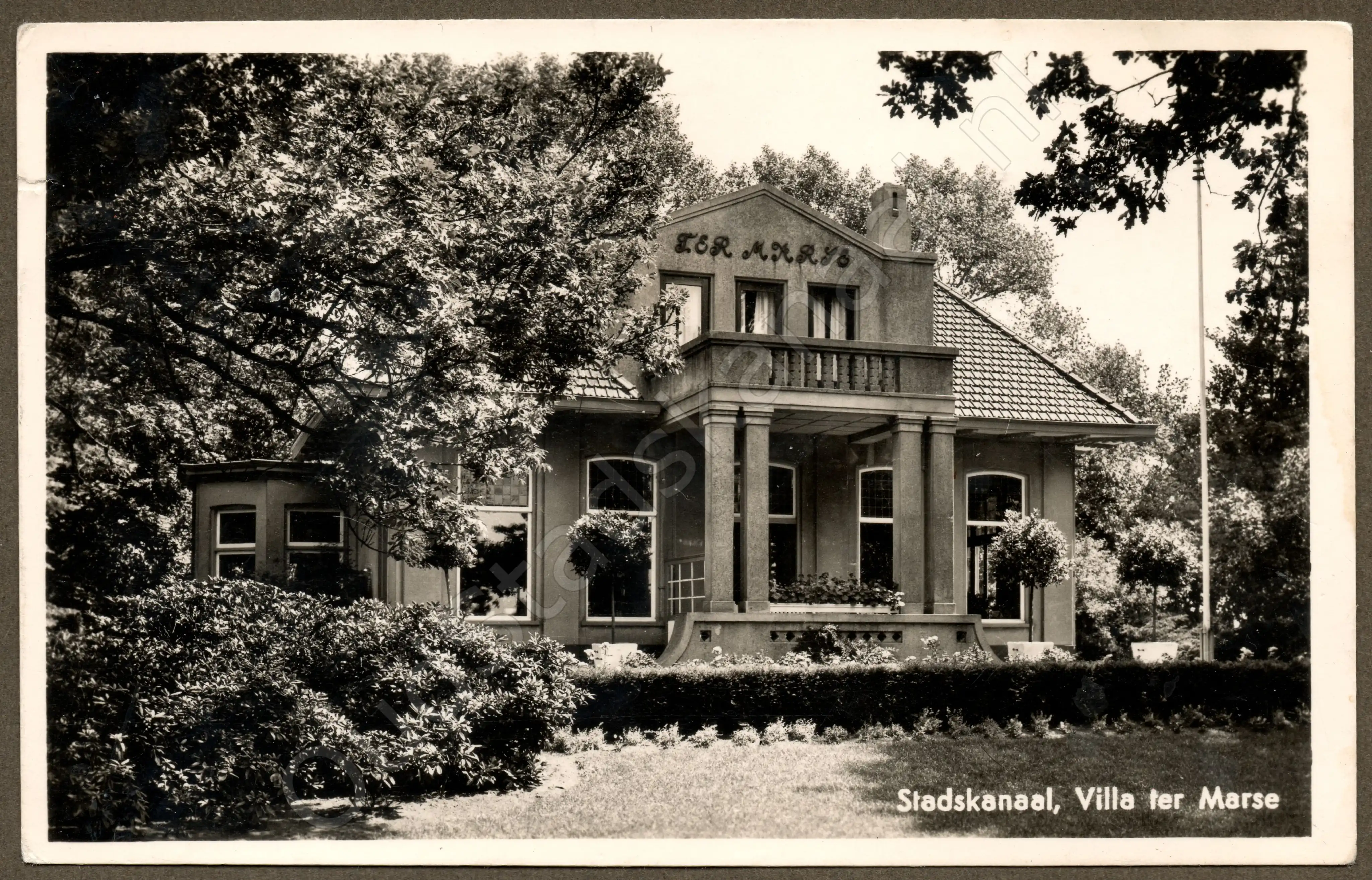 <span id='curid'>2446</span>~Stadskanaal, Villa ter Marse (&plusmn;1950)