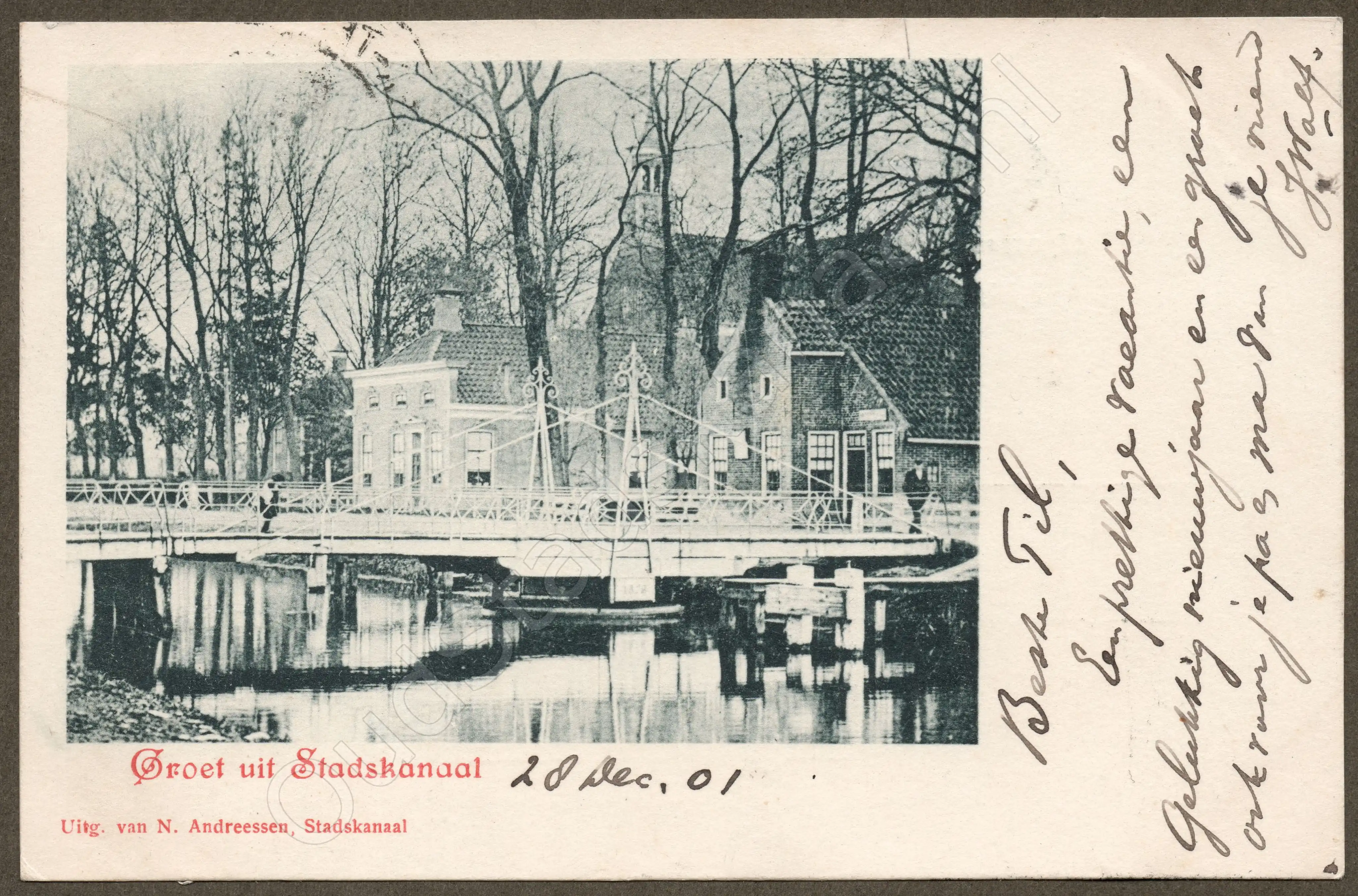 <span id='curid'>2483</span>~Groet uit Stadskanaal (&plusmn;1899)