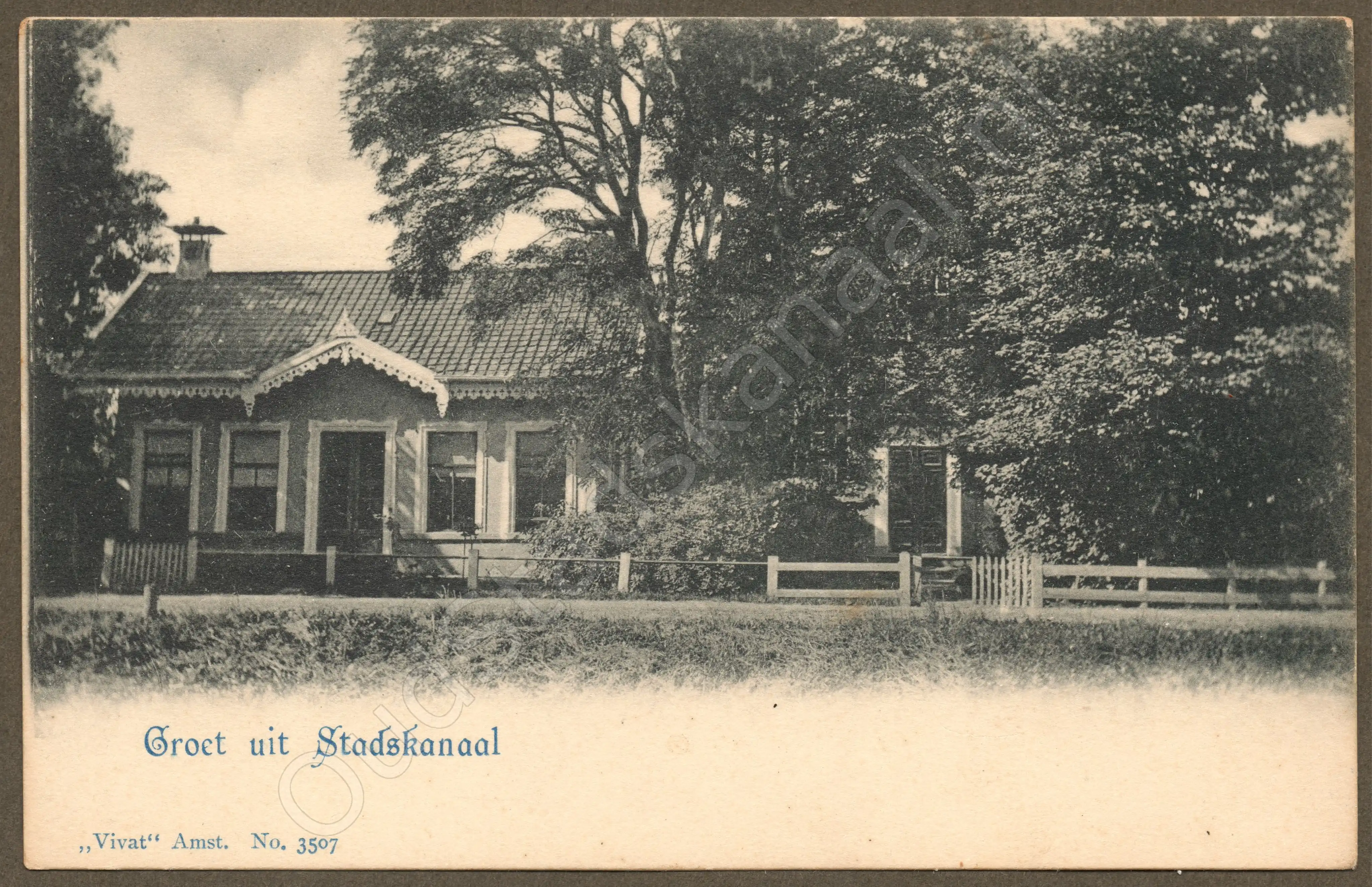 <span id='curid'>2546</span>~Groet uit Stadskanaal (&plusmn;1900)