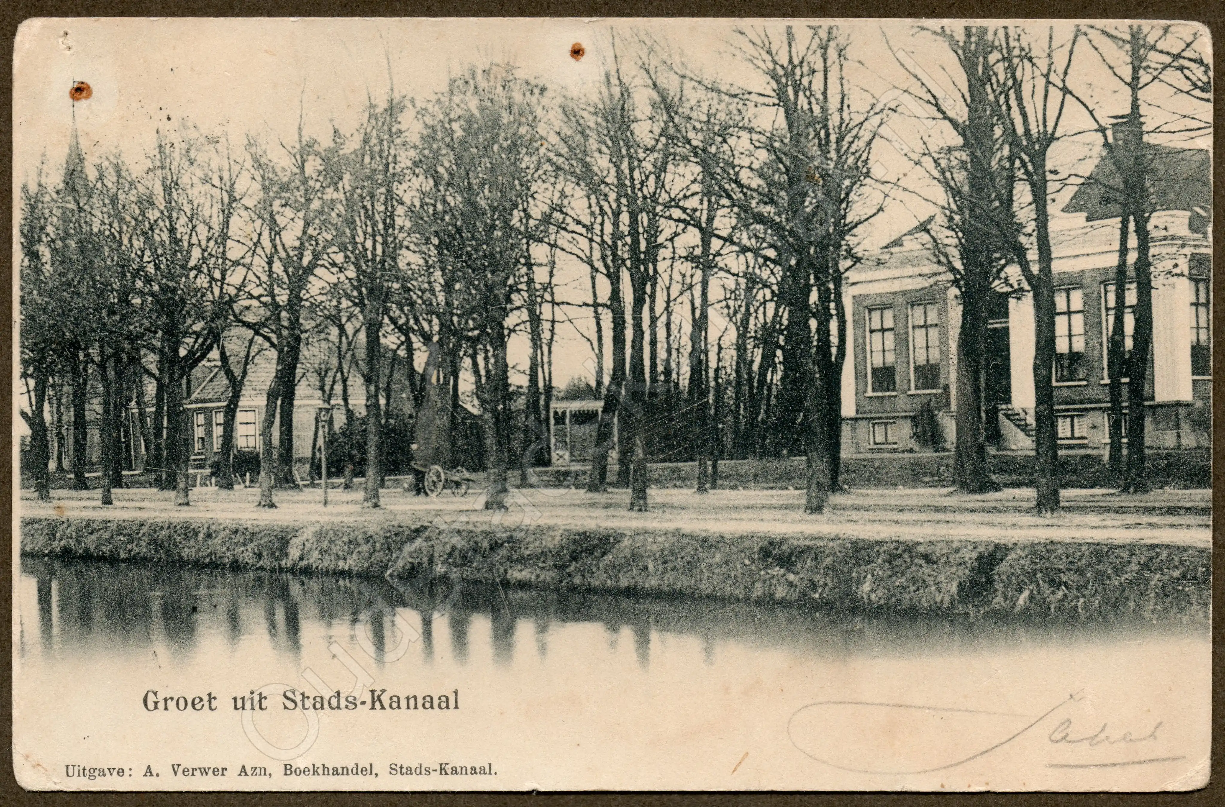 <span id='curid'>2621</span>~Groet uit Stads-Kanaal (&plusmn;1901)