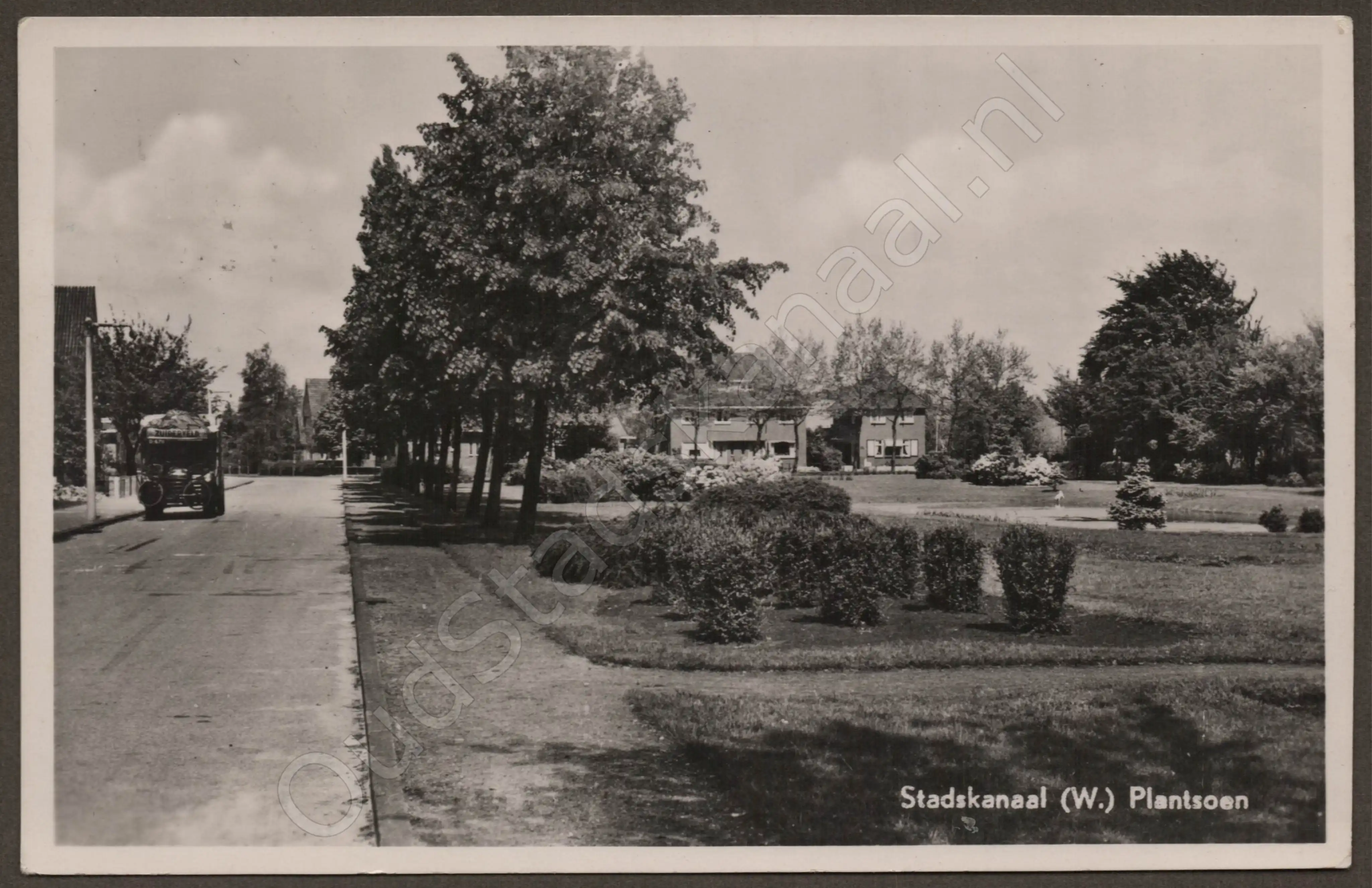 <span id='curid'>2830</span>~Stadskanaal (W.) Plantsoen (&plusmn;1952)