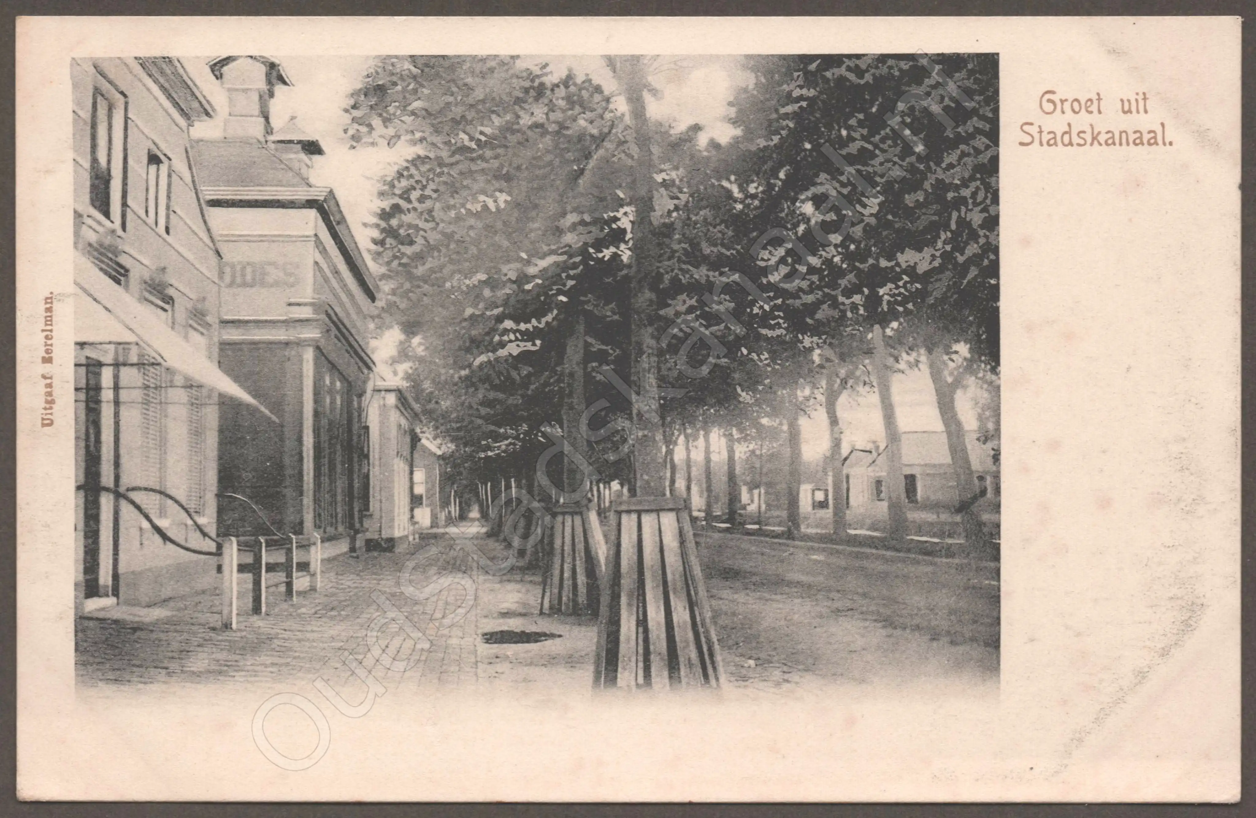 <span id='curid'>3084</span>~Groet uit Stadskanaal. (&plusmn;1904)