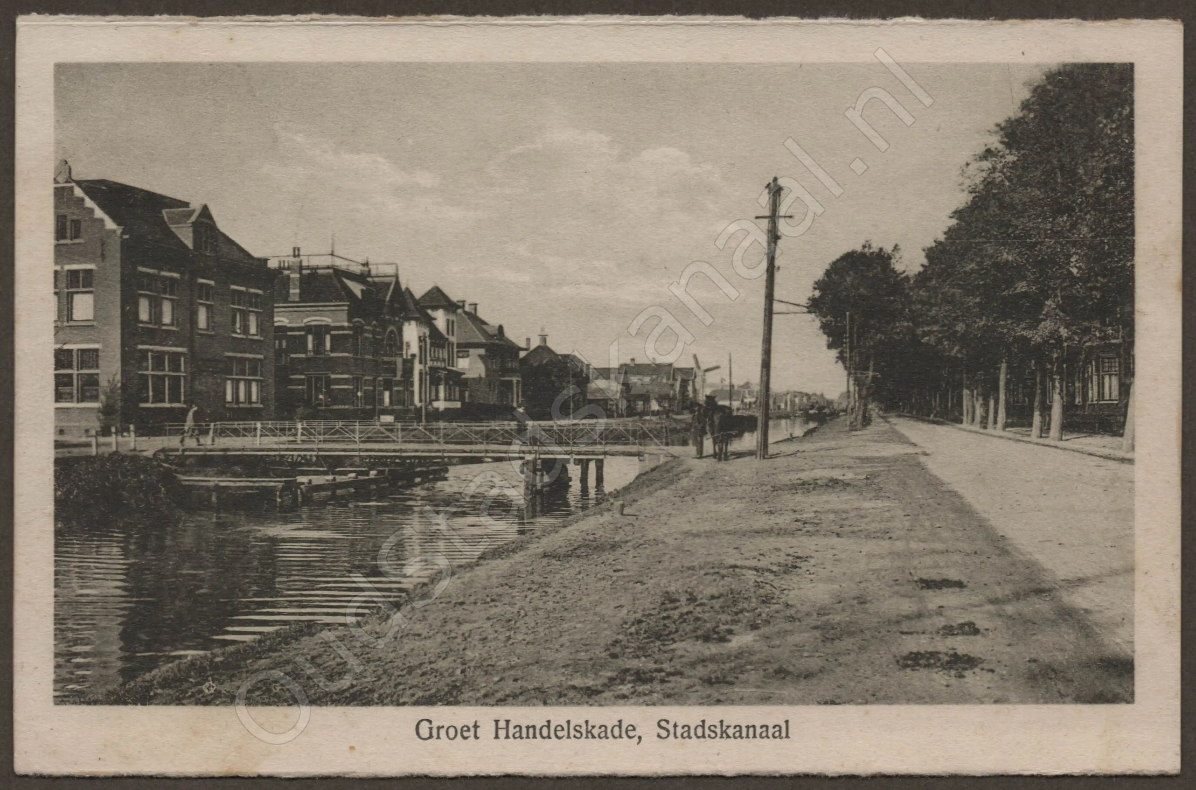 <span id='curid'>311</span>~Groet Handelskade, Stadskanaal (&plusmn;1925)