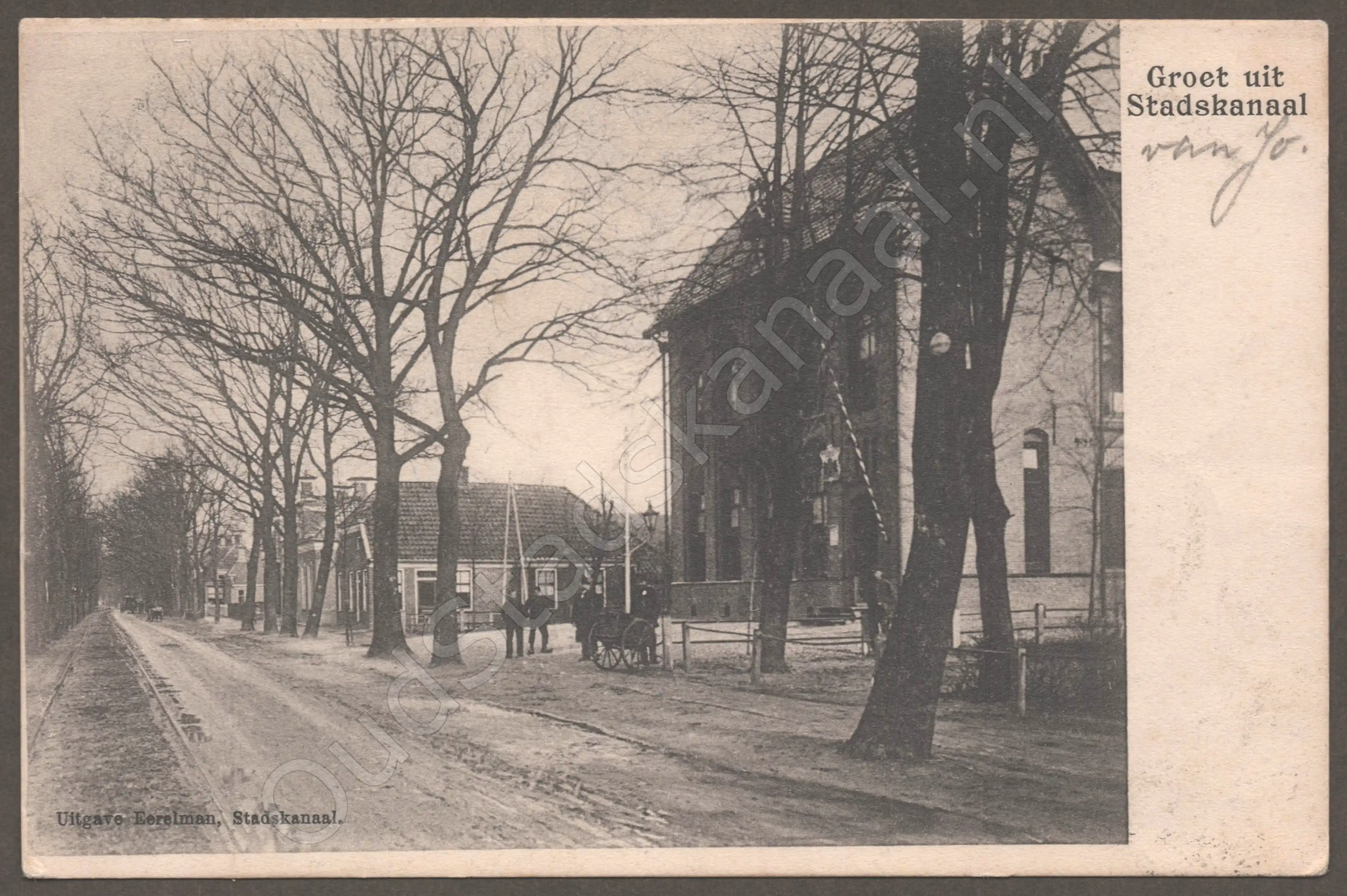 <span id='curid'>3257</span>~Groet uit Stadskanaal (&plusmn;1900)