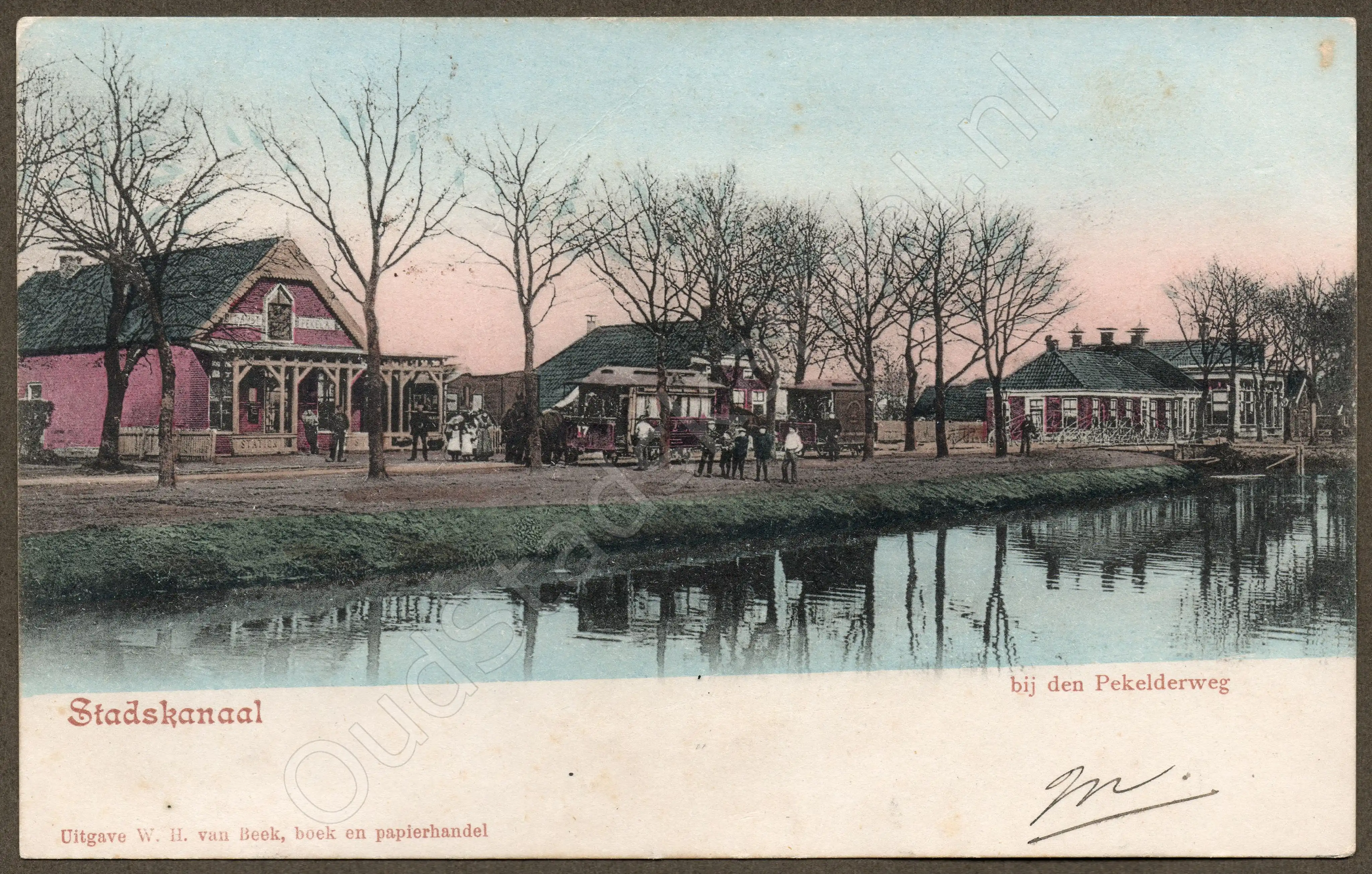 <span id='curid'>342</span>~Stadskanaal - bij den Pekelderweg (&plusmn;1904)
