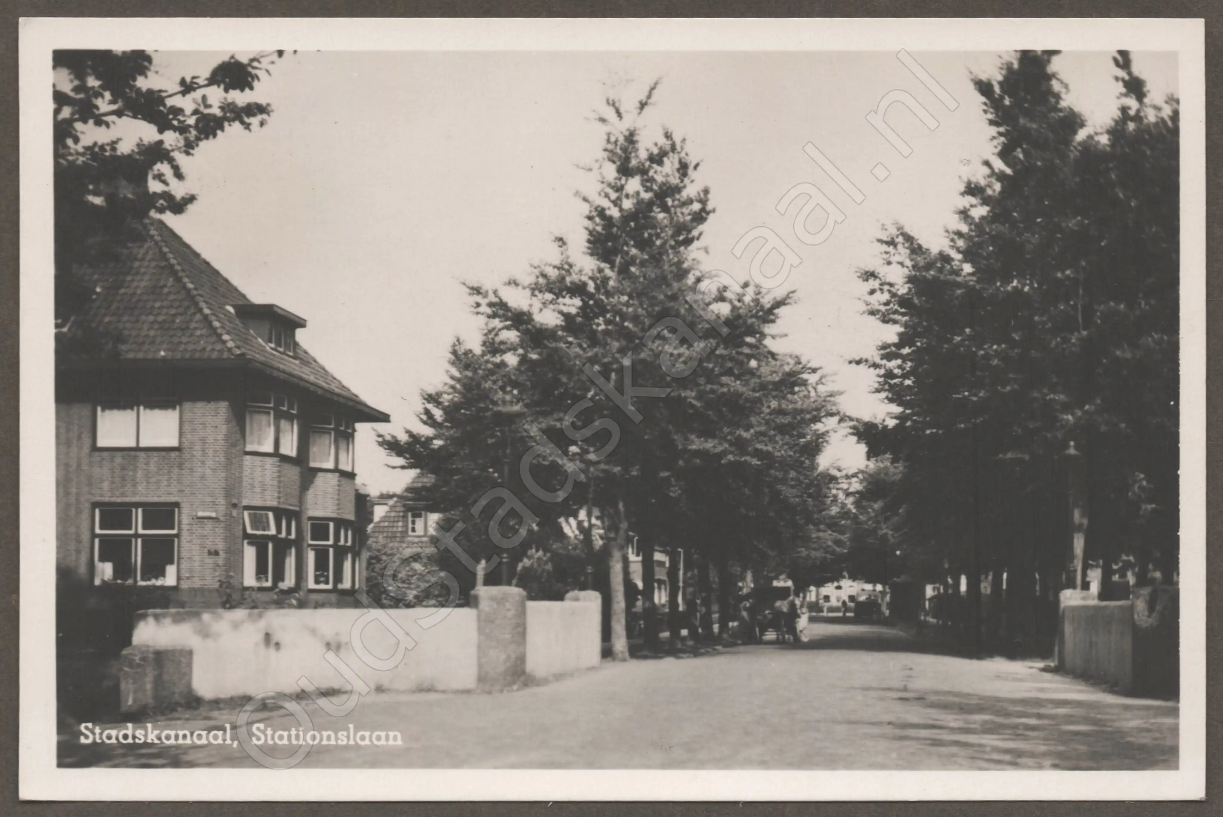 <span id='curid'>3546</span>~Stadskanaal, Stationslaan (&plusmn;1950)