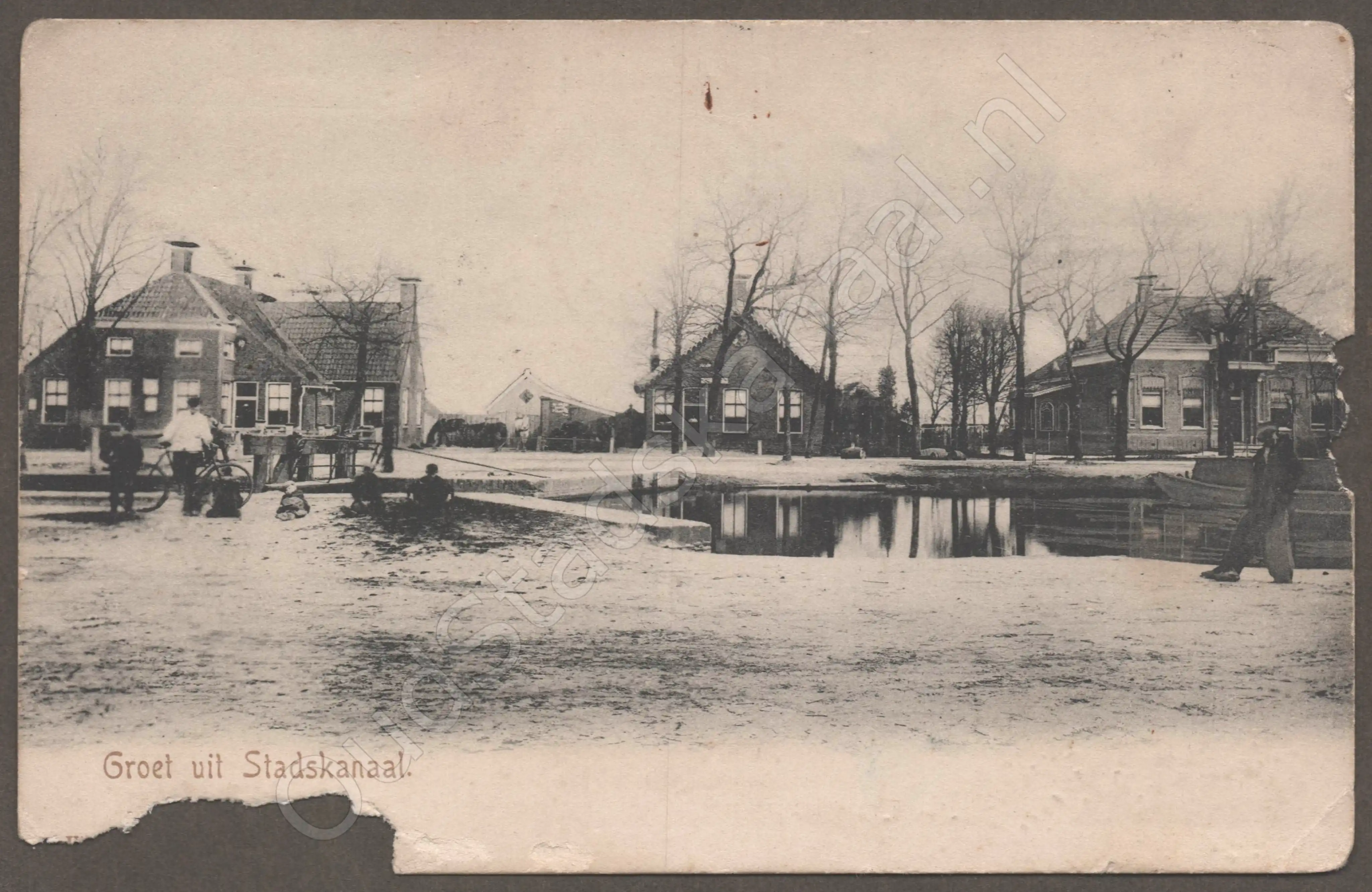 <span id='curid'>3649</span>~Groet uit Stadskanaal (&plusmn;1902)