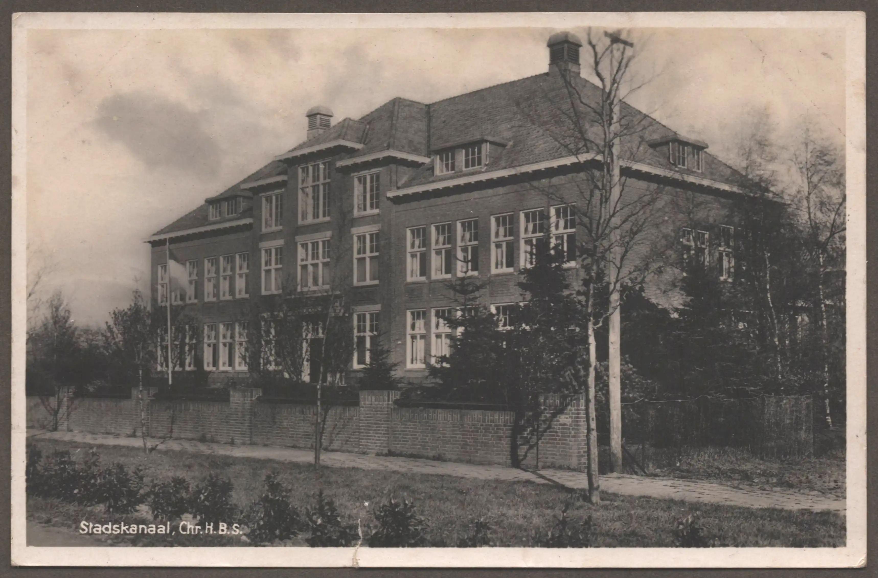 <span id='curid'>3849</span>~Stadskanaal, Chr.H.B.S. (&plusmn;1934)