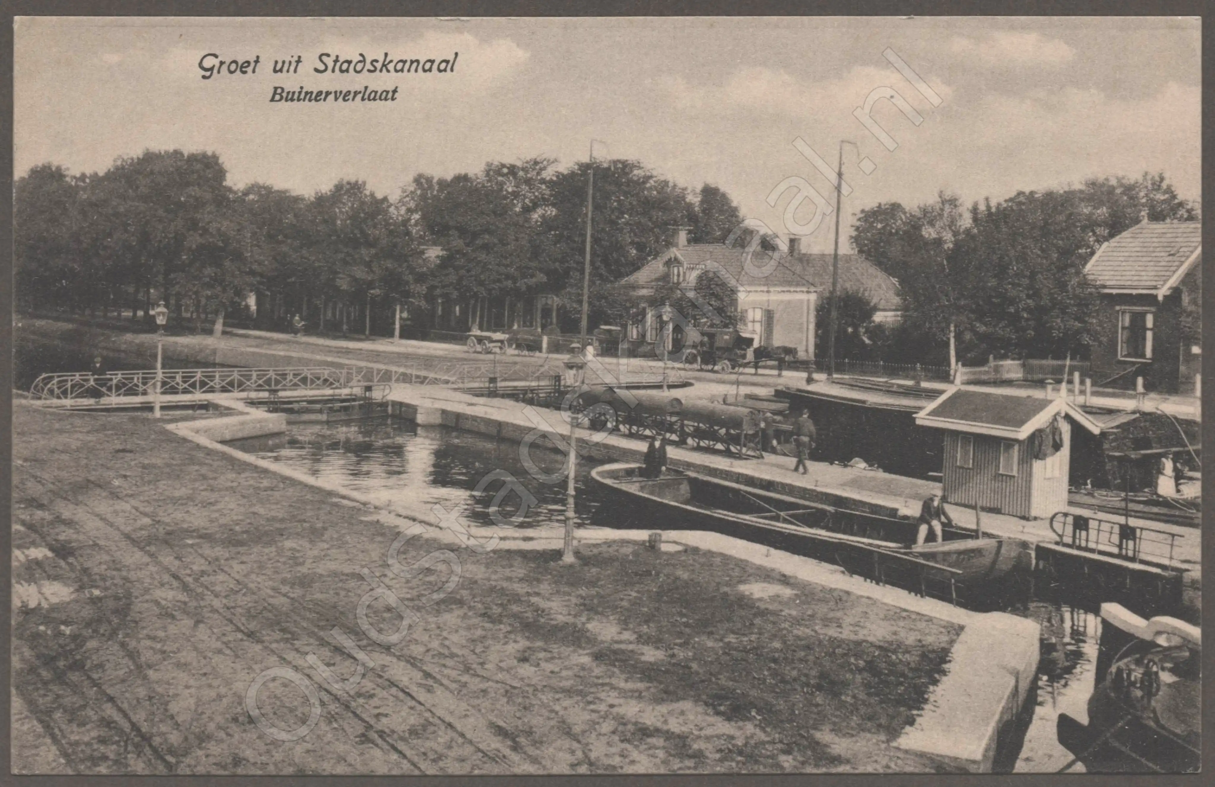 <span id='curid'>4502</span>~Groet uit Stadskanaal - Buinerverlaat (&plusmn;1912)