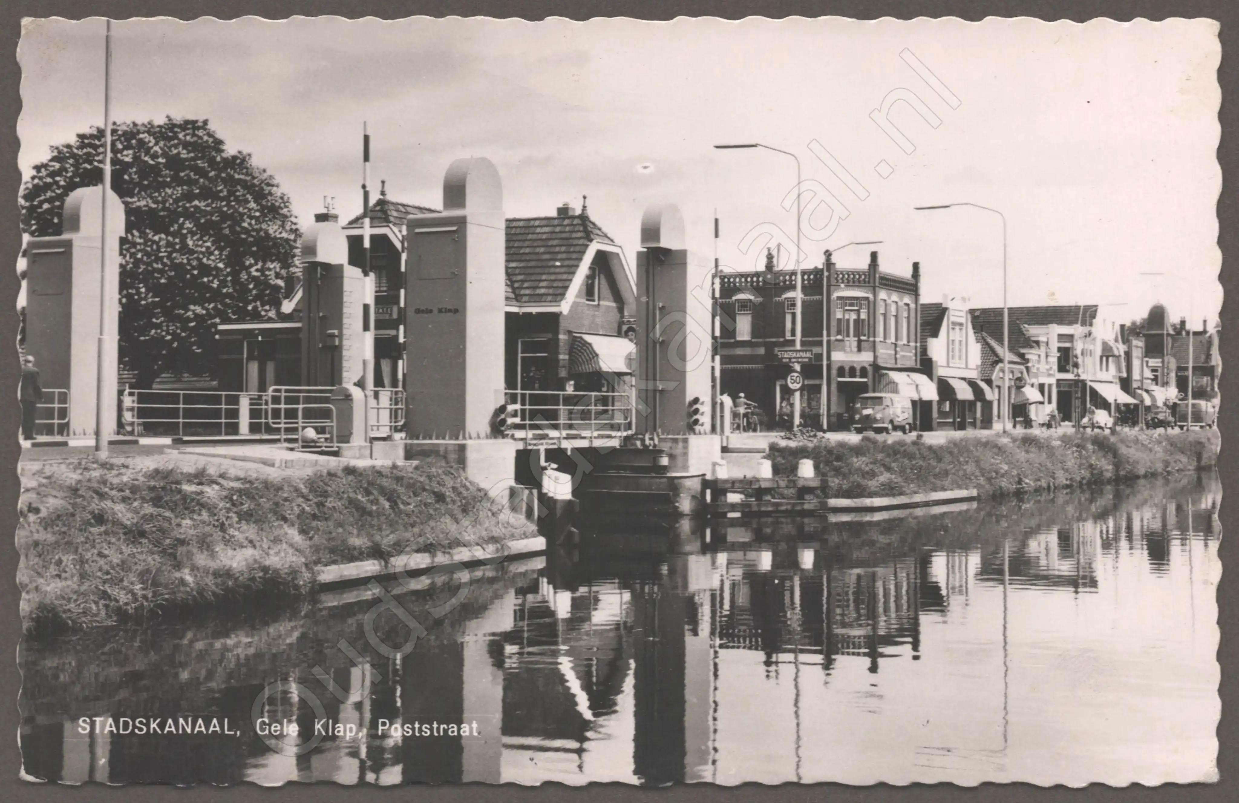 <span id='curid'>4534</span>~STADSKANAAL, Gele Klap, Poststraat (&plusmn;1962)