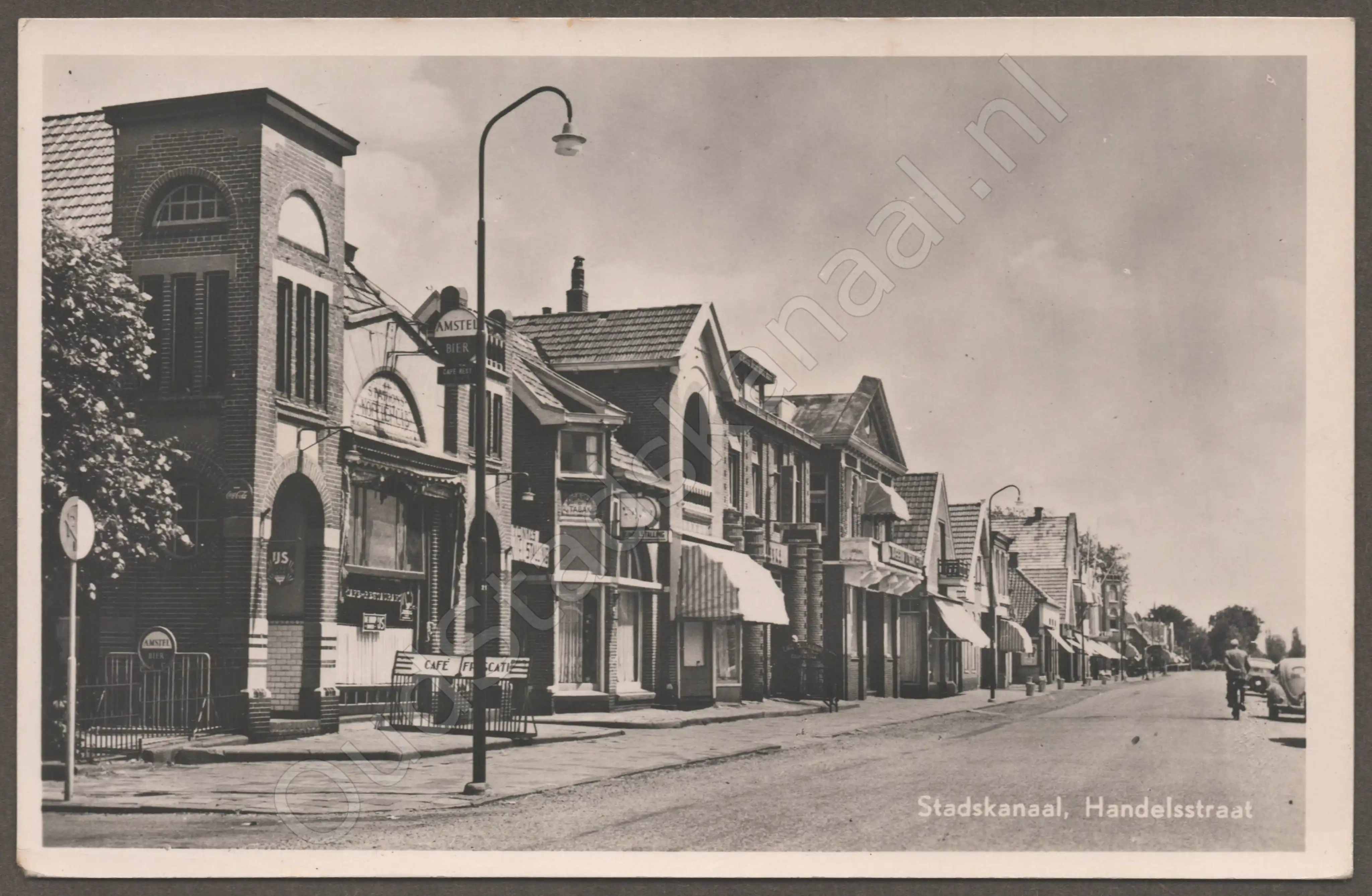 <span id='curid'>4715</span>~Stadskanaal, Handelsstraat (&plusmn;1955)