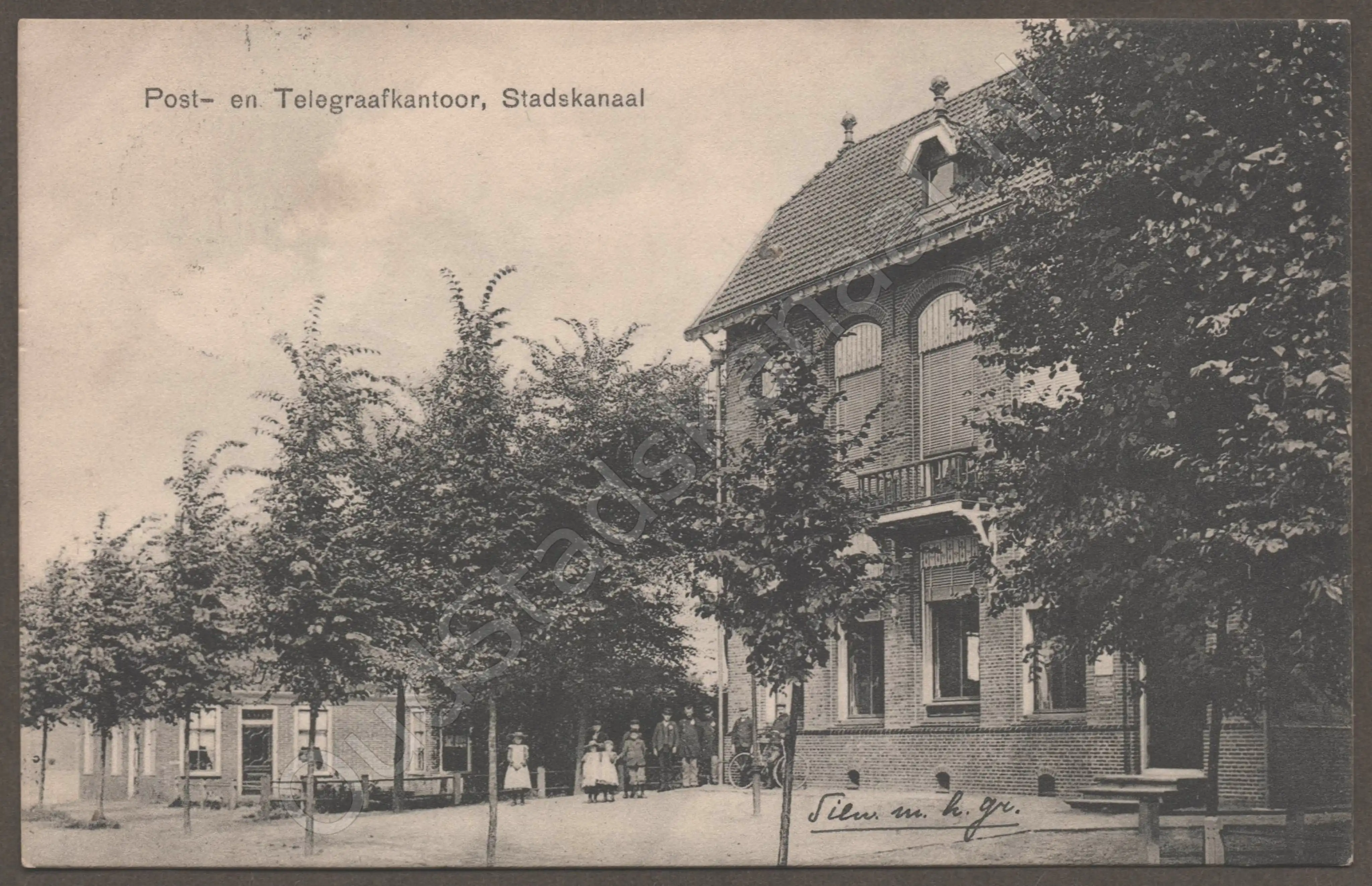 <span id='curid'>4982</span>~Post- en Telegraafkantoor, Stadskanaal (&plusmn;1907)