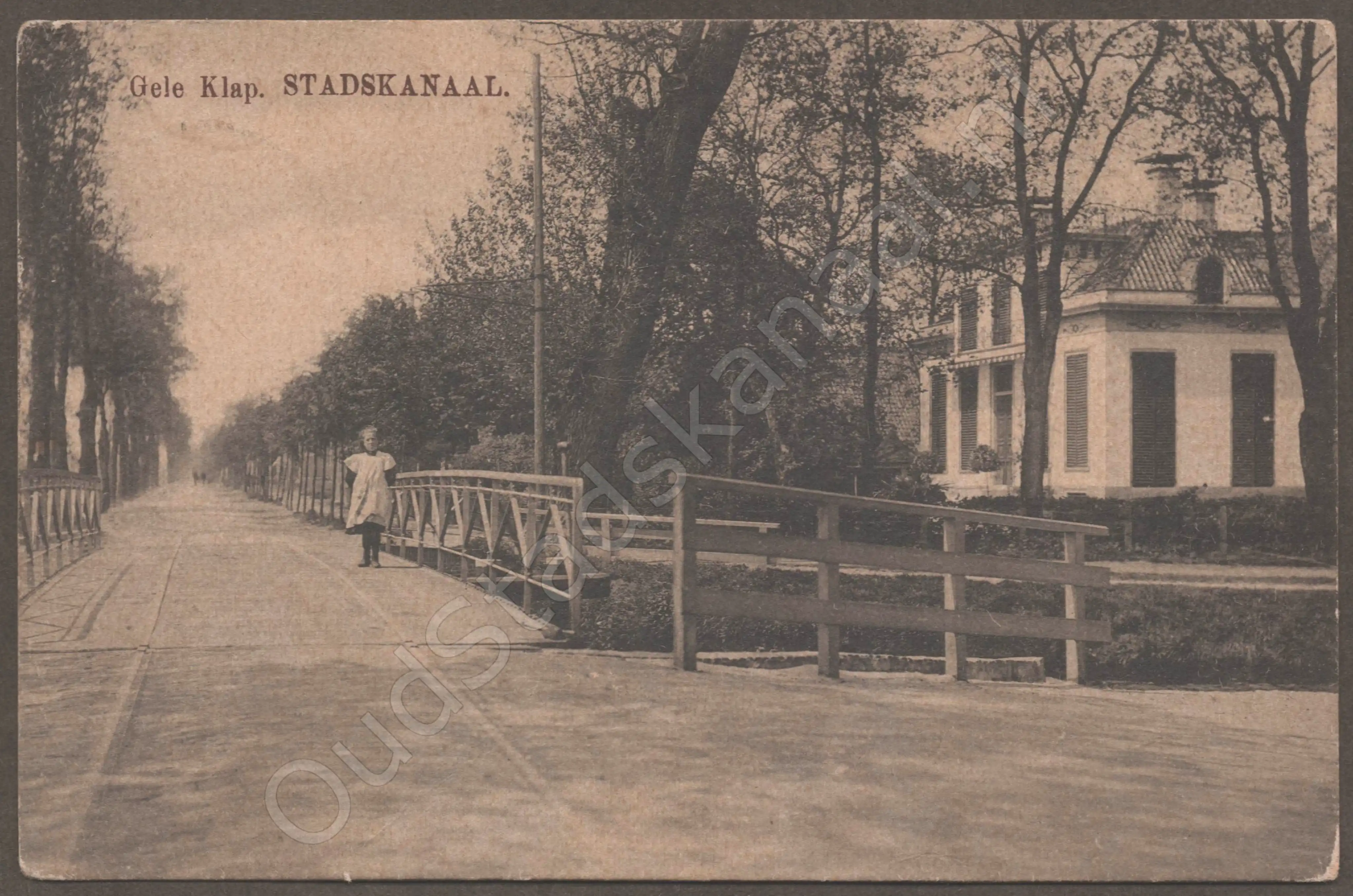 <span id='curid'>5295</span>~Gele Klap. STADSKANAAL. (&plusmn;1910)