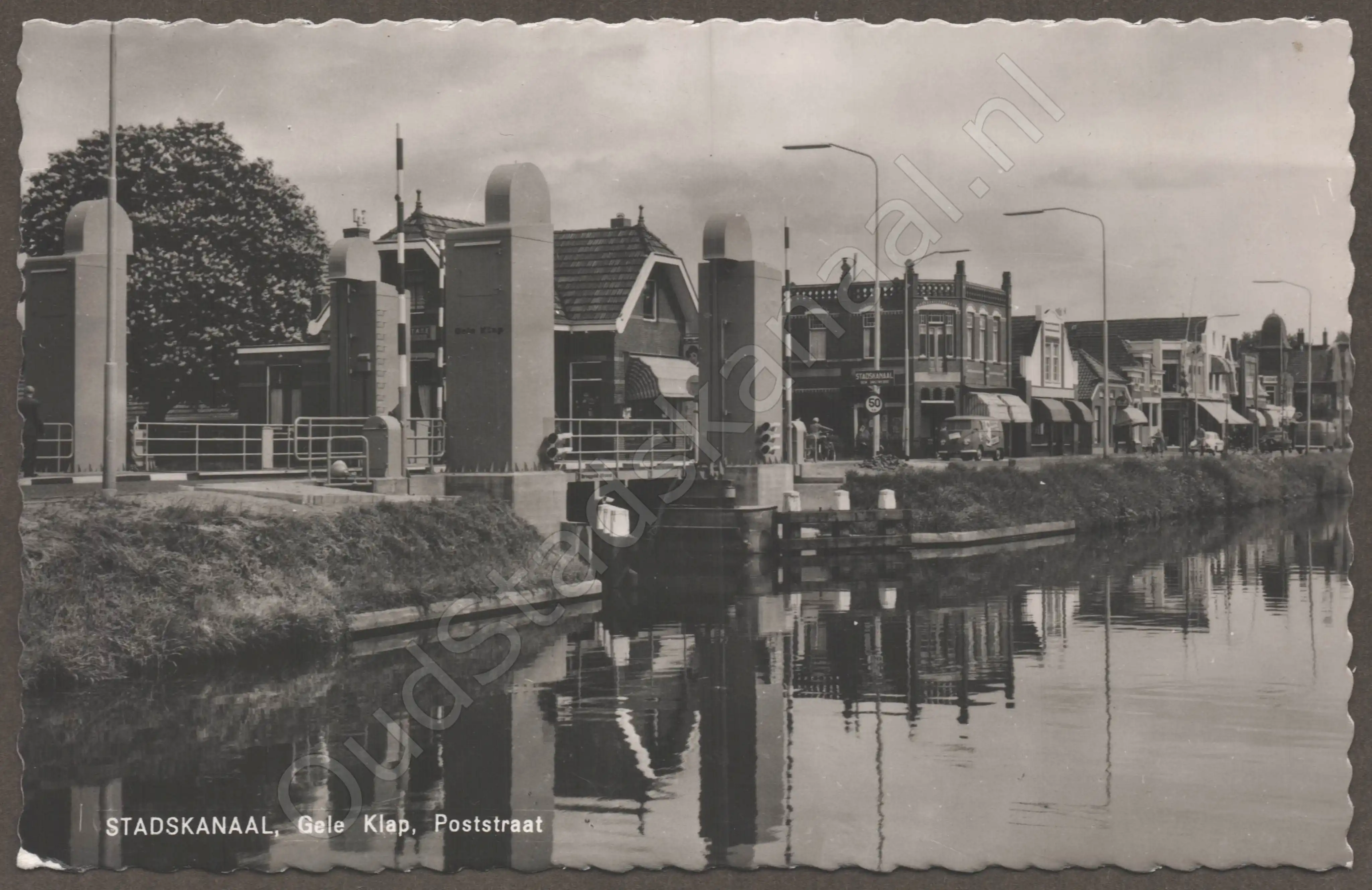 <span id='curid'>6286</span>~STADSKANAAL, Gele Klap, Poststraat (&plusmn;1961)