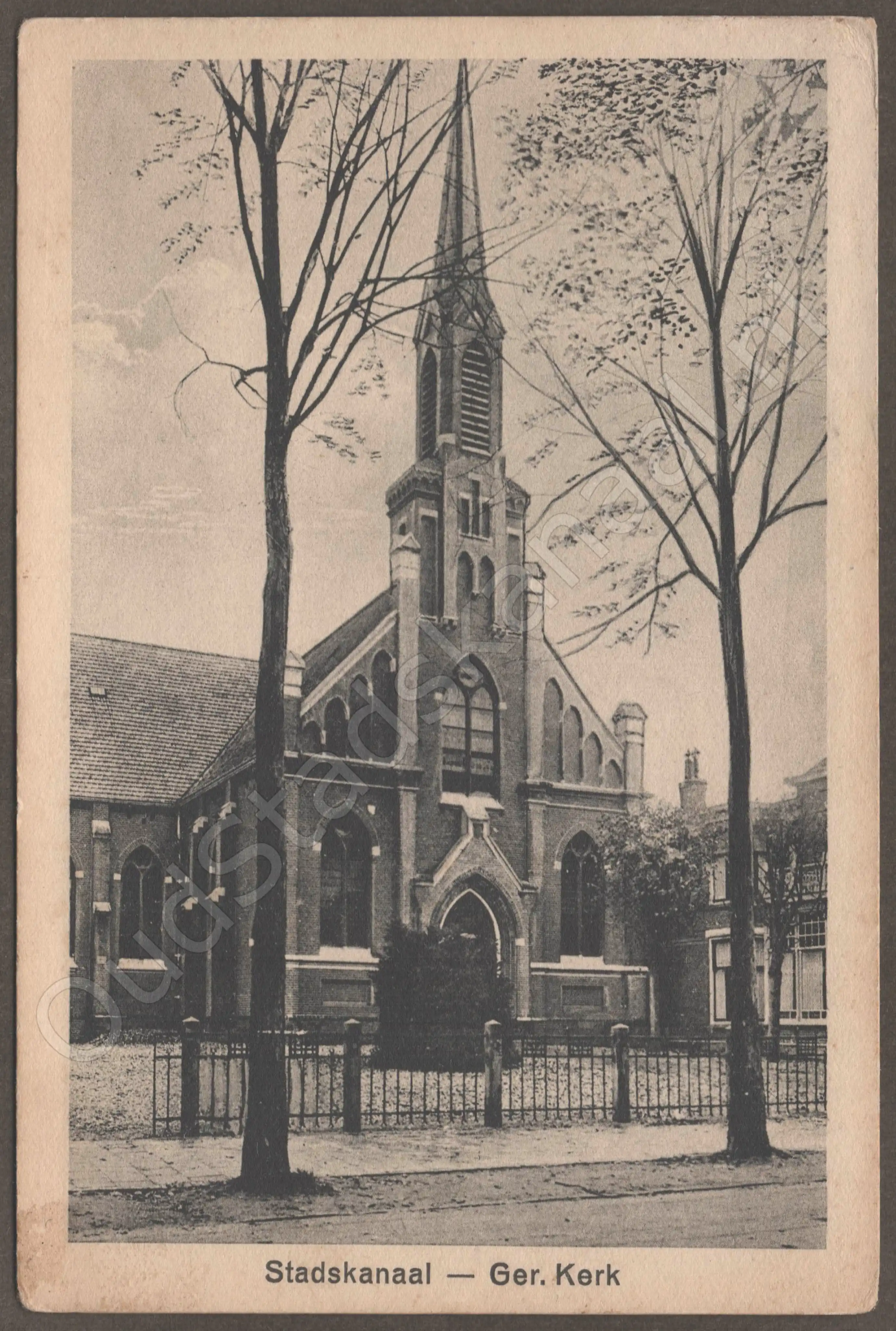 <span id='curid'>6615</span>~Stadskanaal - Ger. Kerk (&plusmn;1925)