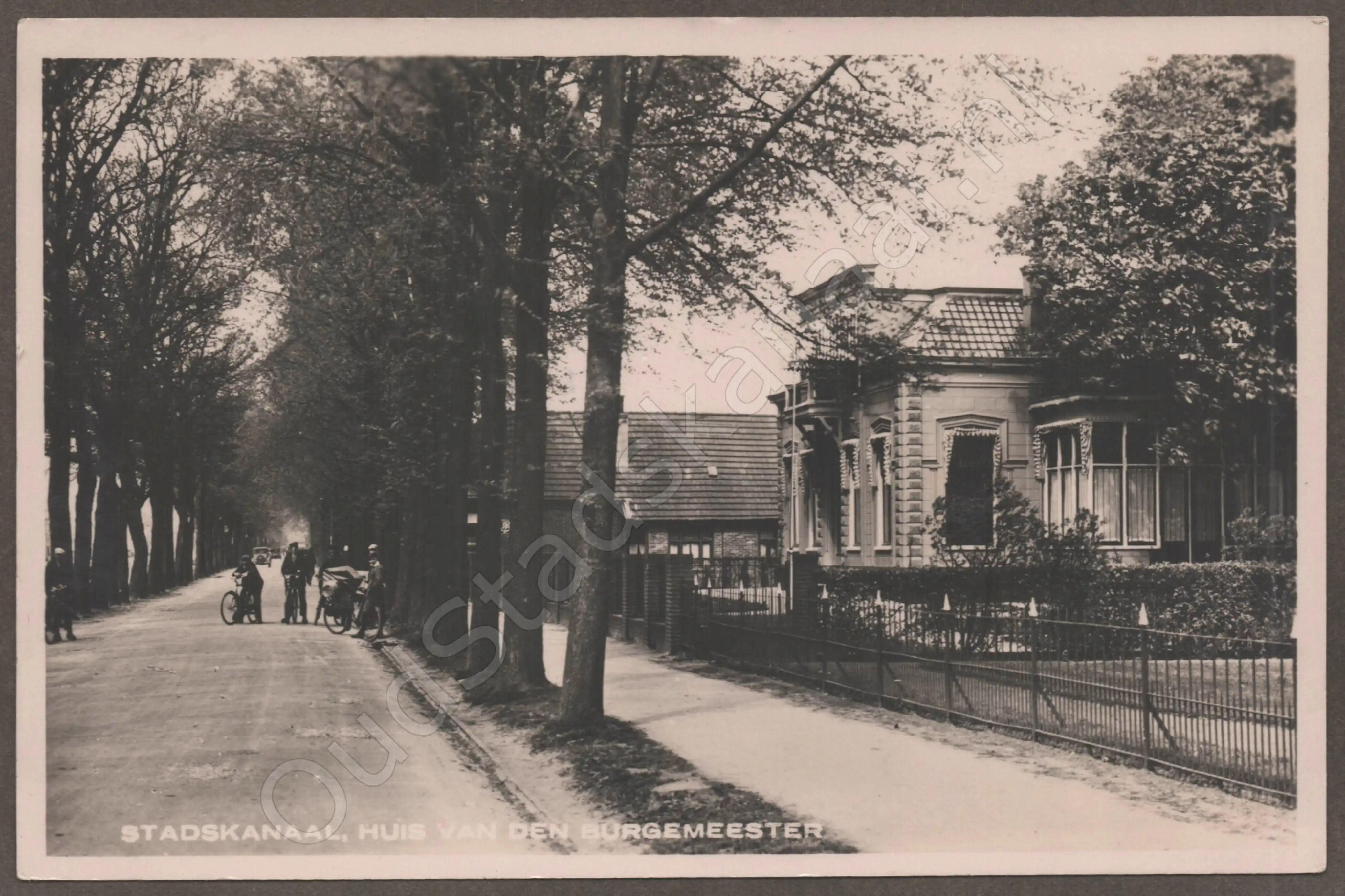 <span id='curid'>6916</span>~STADSKANAAL, HUIS VAN DEN BURGEMEESTER (&plusmn;1937)
