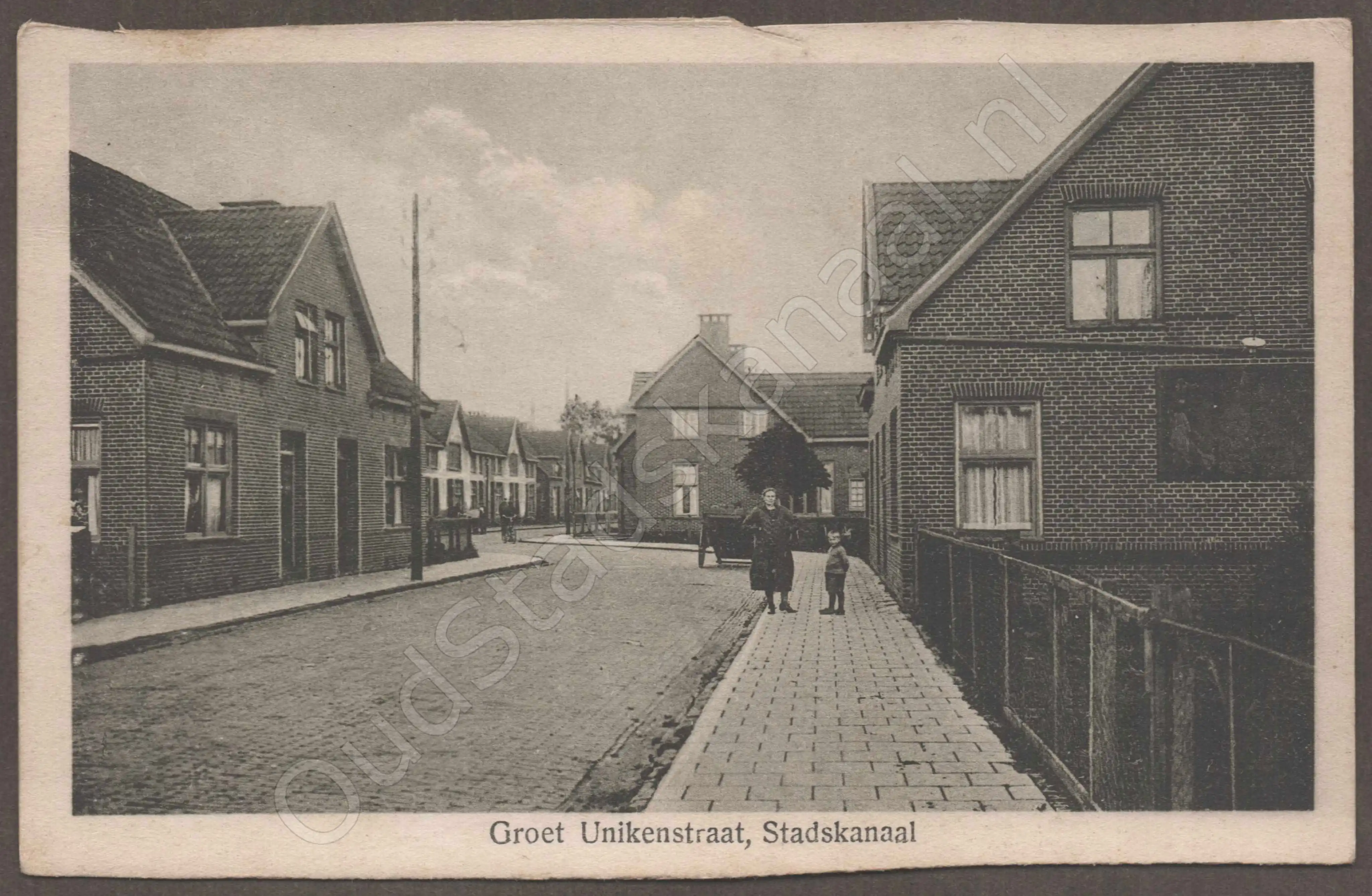 <span id='curid'>7002</span>~Groet Unikenstraat, Stadskanaal (&plusmn;1926)