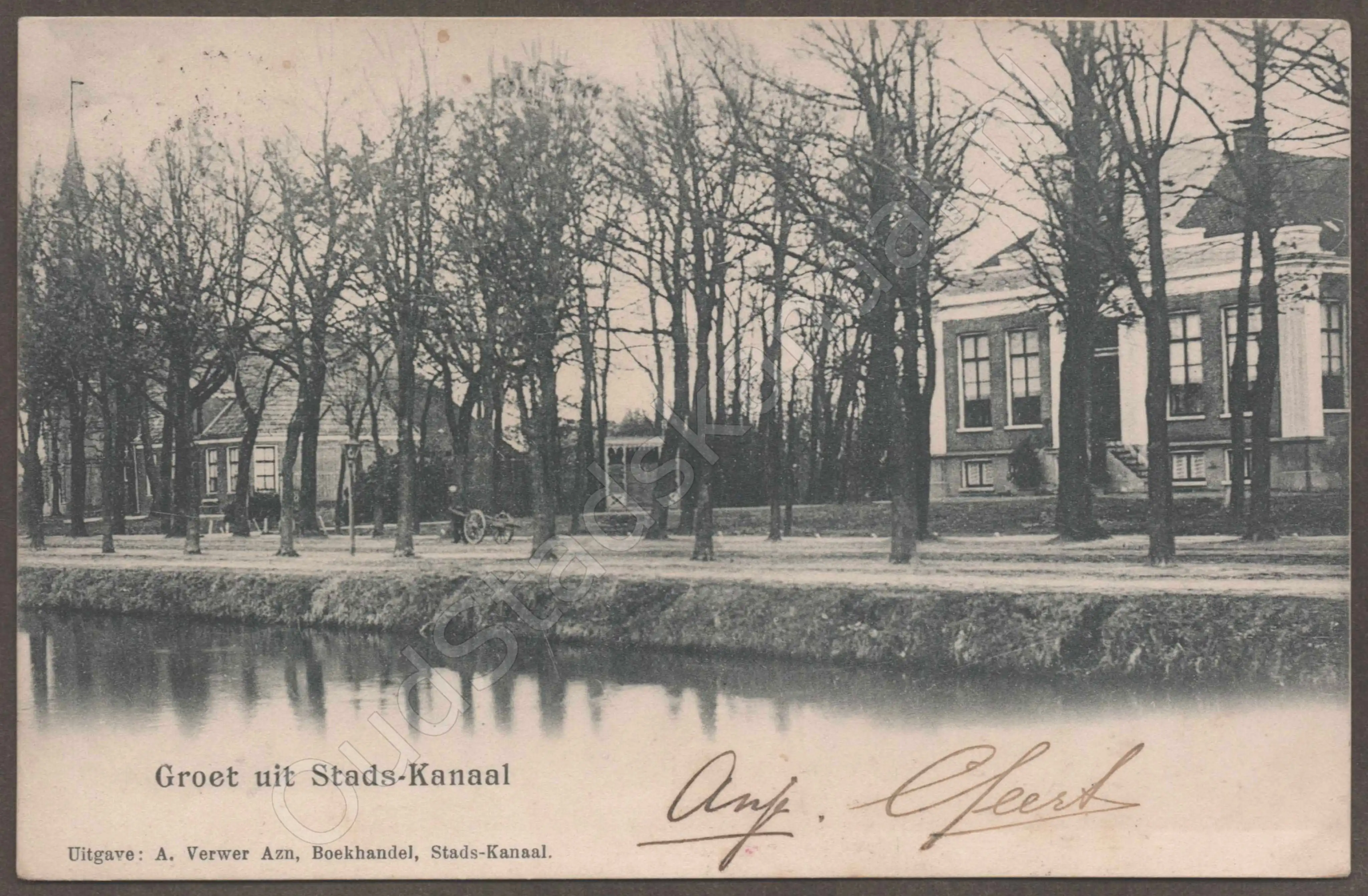 <span id='curid'>7149</span>~Groet uit Stads-Kanaal (&plusmn;1901)