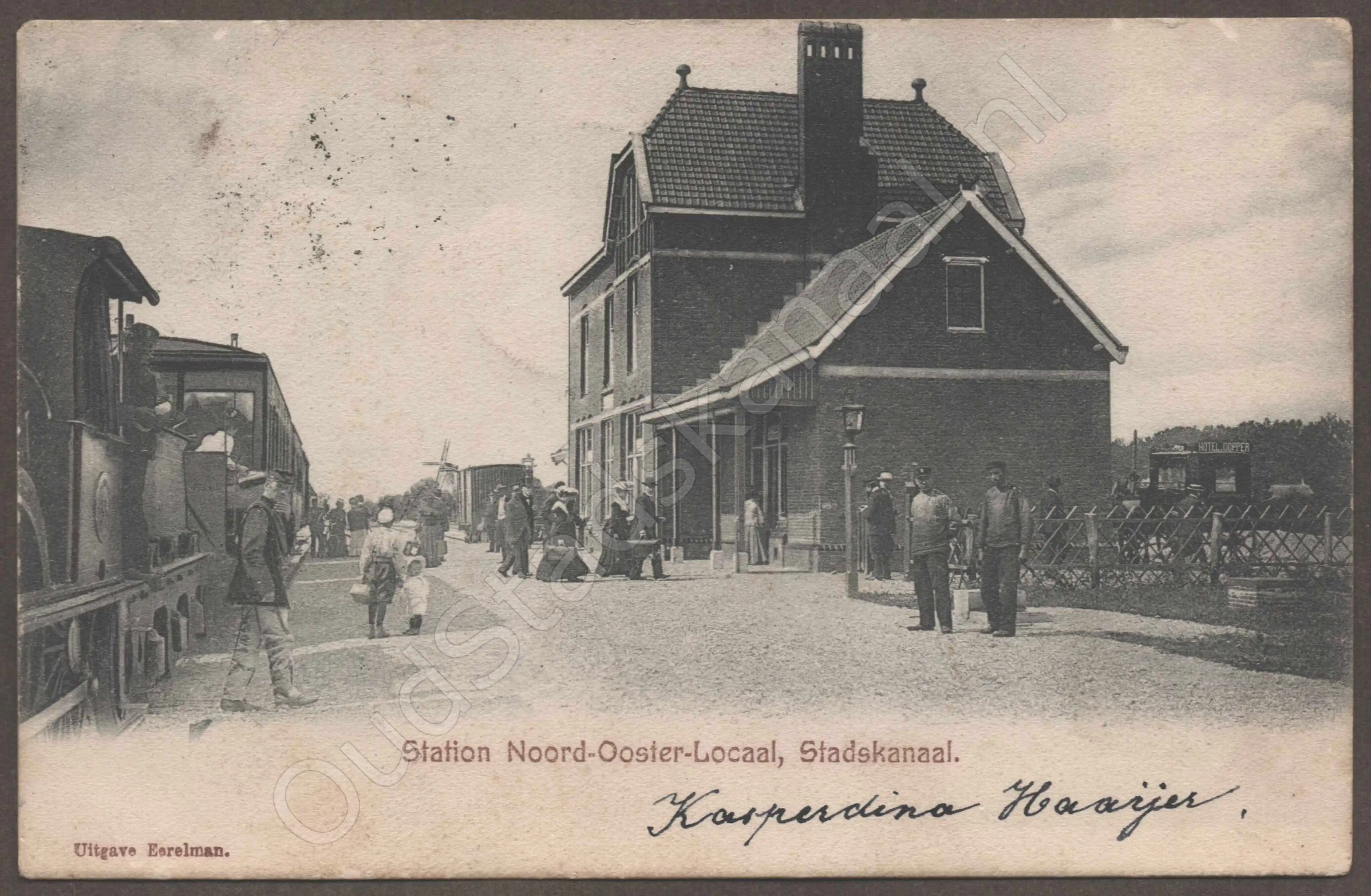 <span id='curid'>7196</span>~Station Noord-Ooster-Locaal, Stadskanaal (&plusmn;1905)
