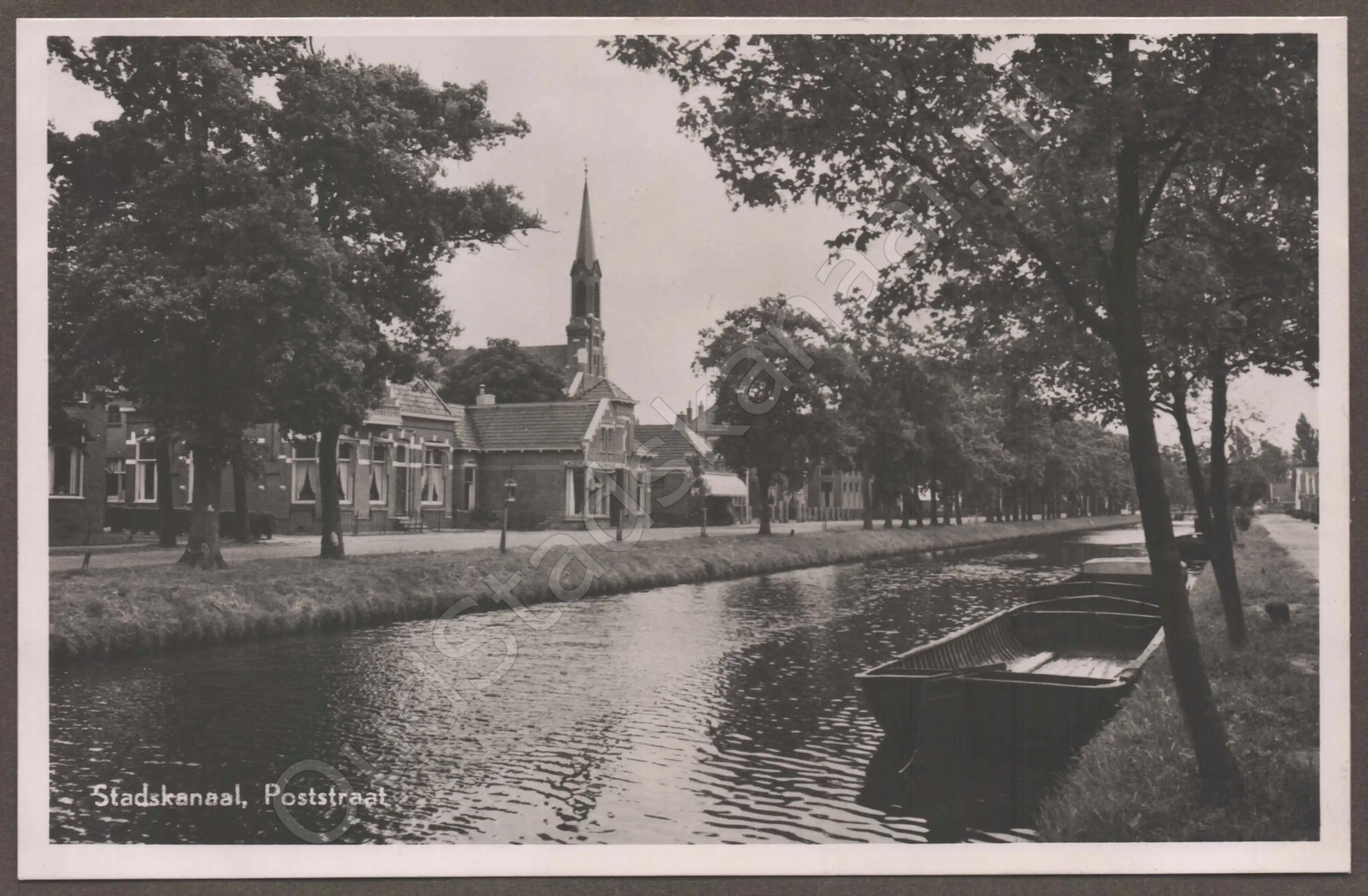 <span id='curid'>7249</span>~Stadskanaal, Poststraat (&plusmn;1952)