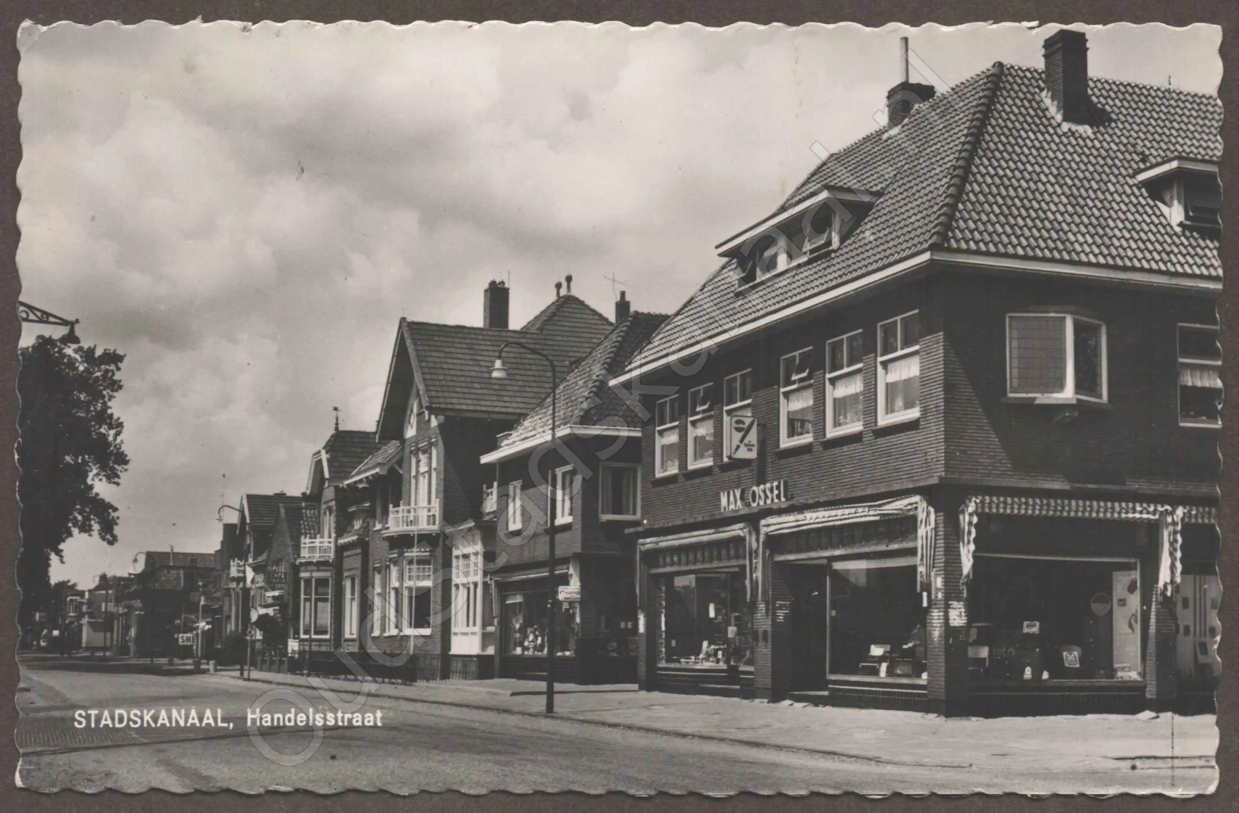 <span id='curid'>7303</span>~Stadskanaal, Handelsstraat (&plusmn;1961)