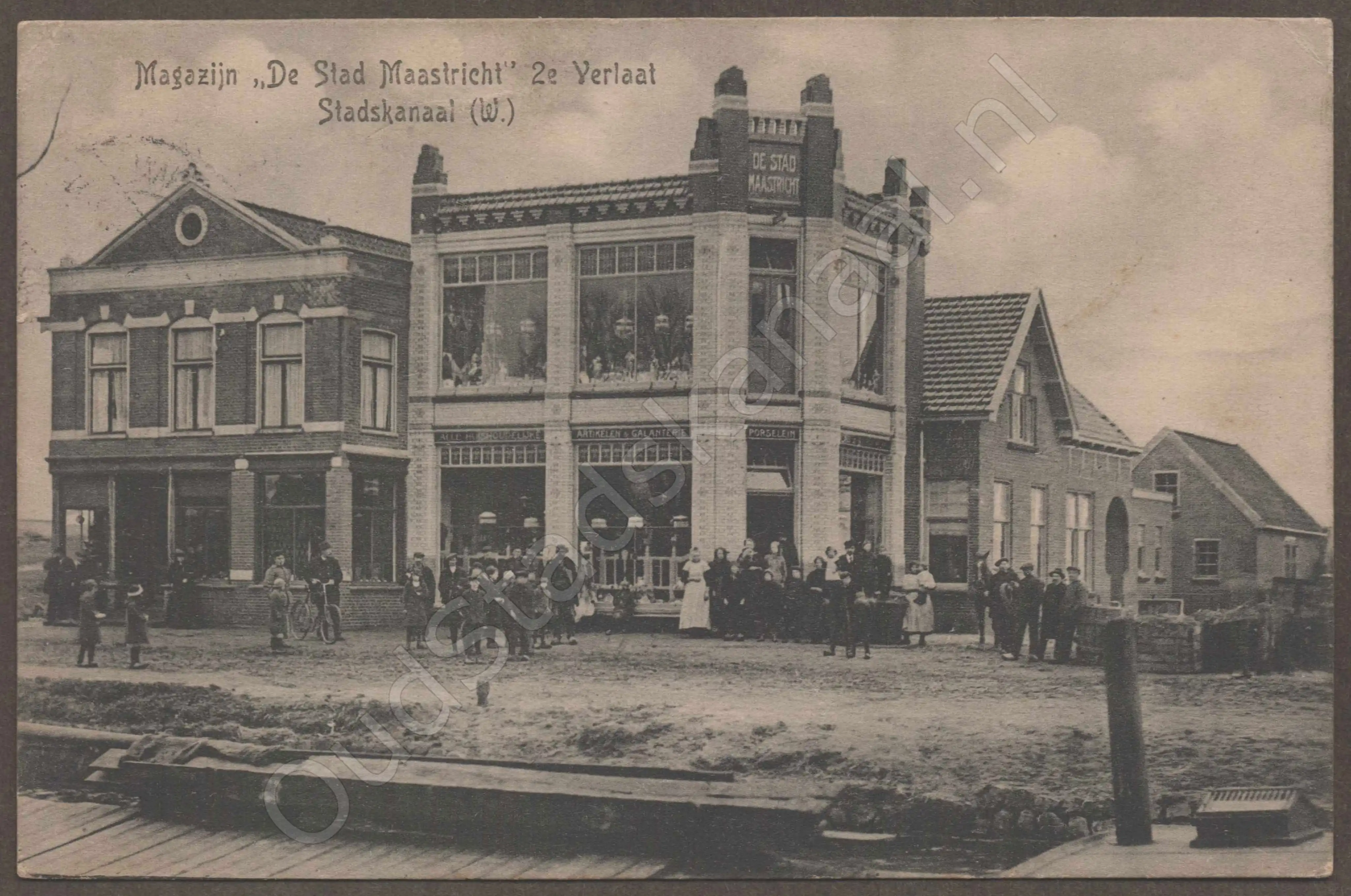<span id='curid'>7381</span>~Magazijn "De Stad Maastricht" 2e Verlaat - Stadskanaal (W.) (&plusmn;1917)