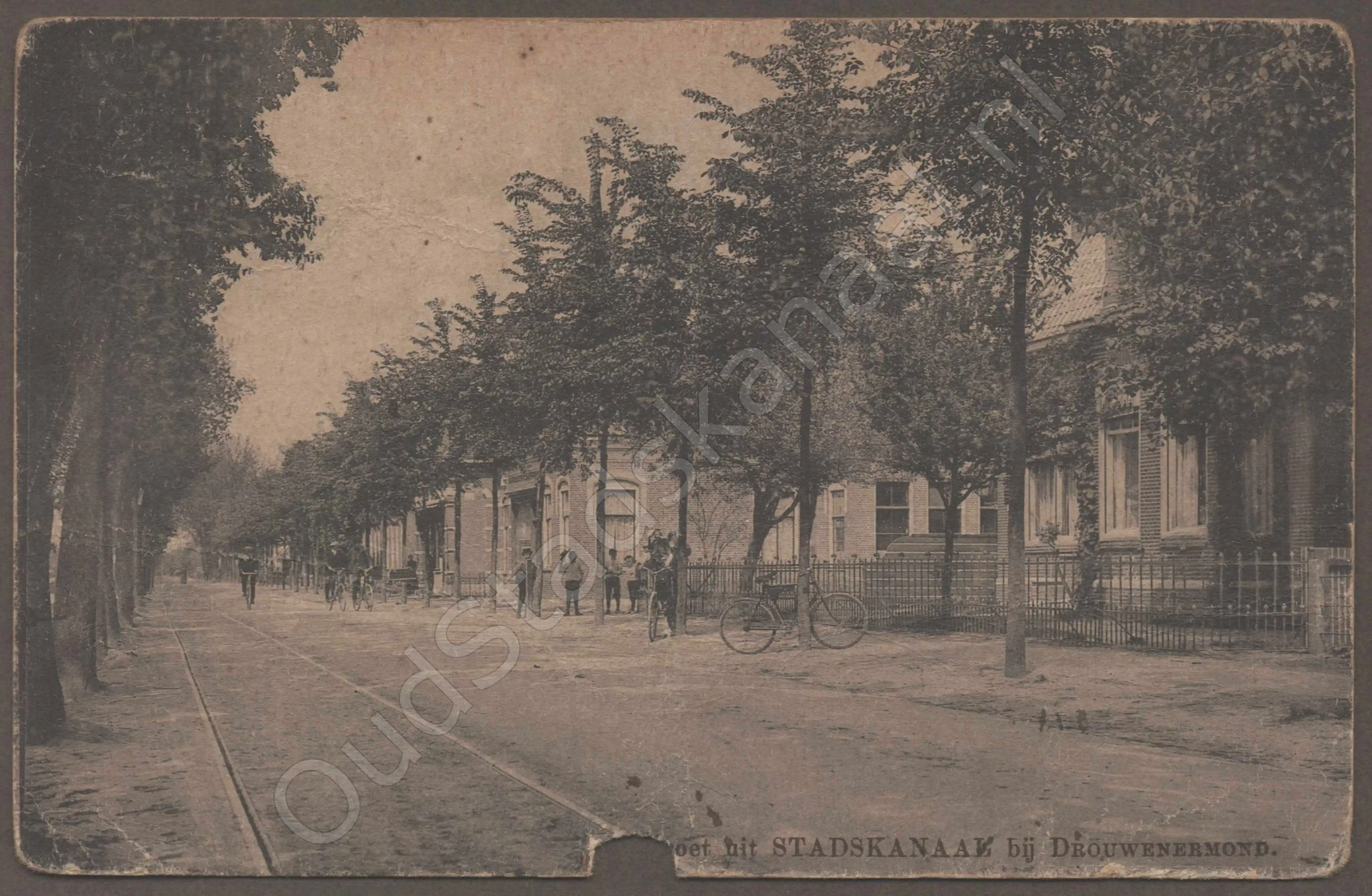 <span id='curid'>7564</span>~Groet uit STADSKANAAL bij Drouwenermond. (&plusmn;1915)
