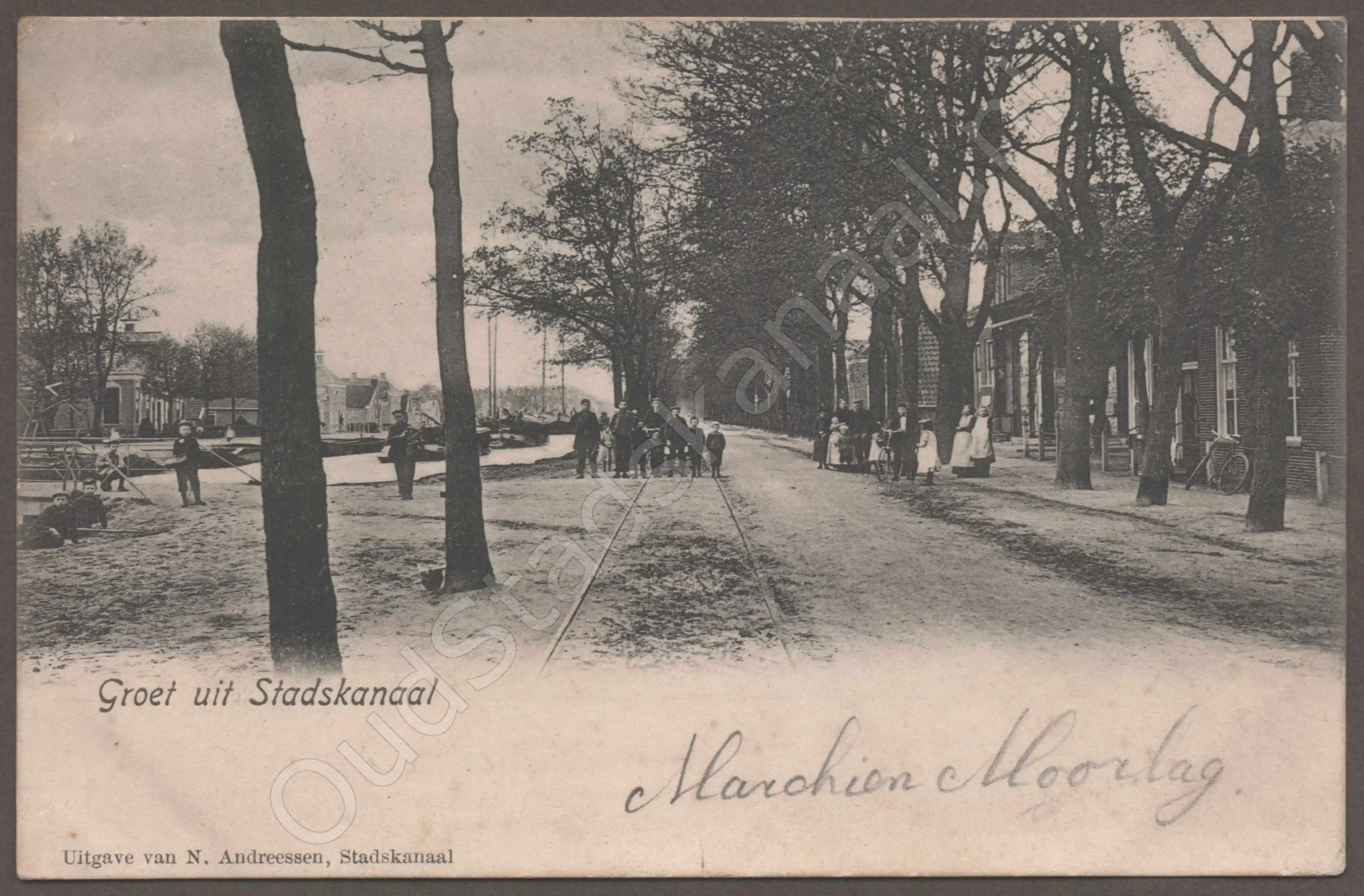 <span id='curid'>7581</span>~Groet uit Stadskanaal (&plusmn;1903)