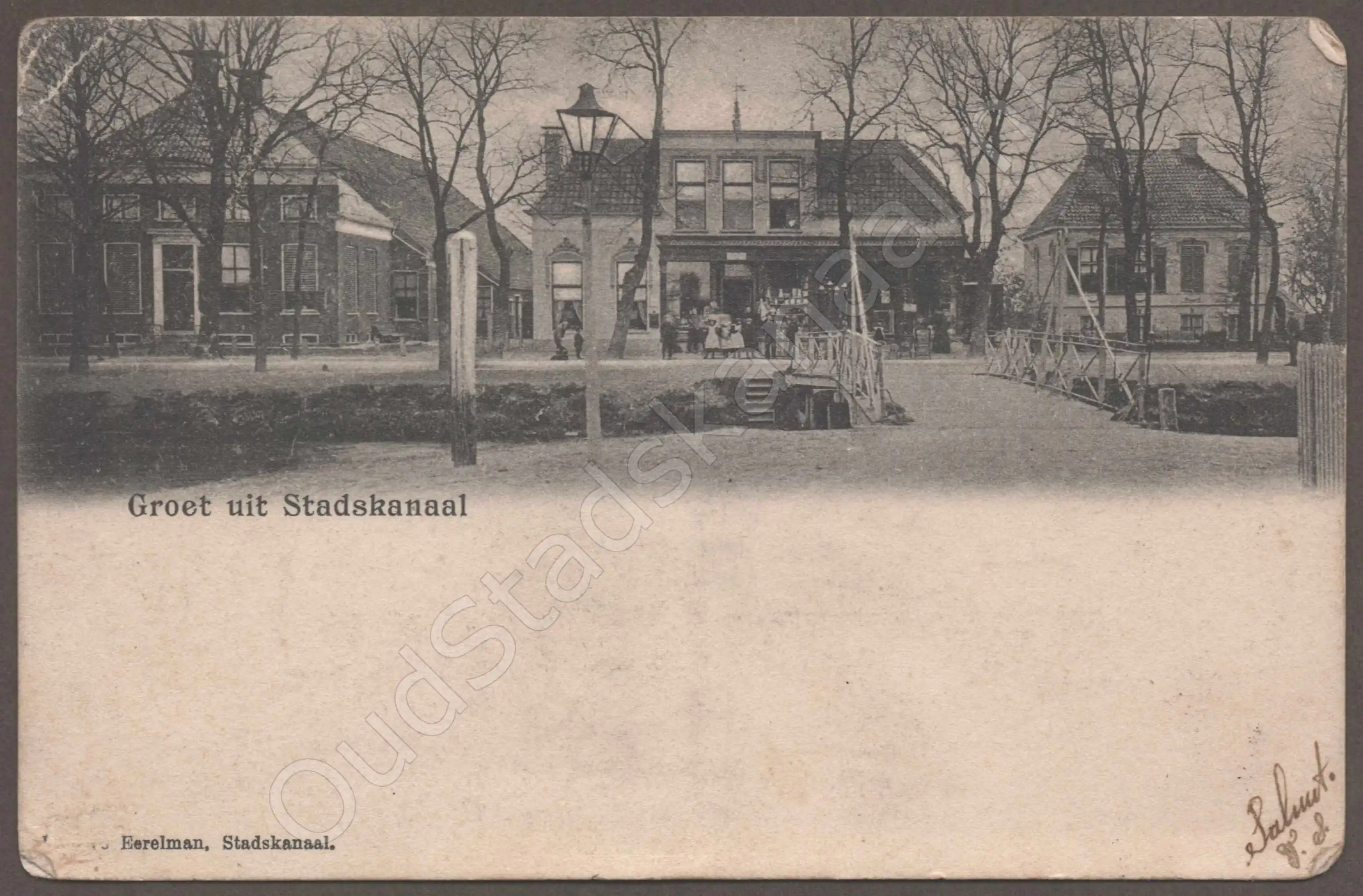 <span id='curid'>7582</span>~Groet uit Stadskanaal (&plusmn;1902)