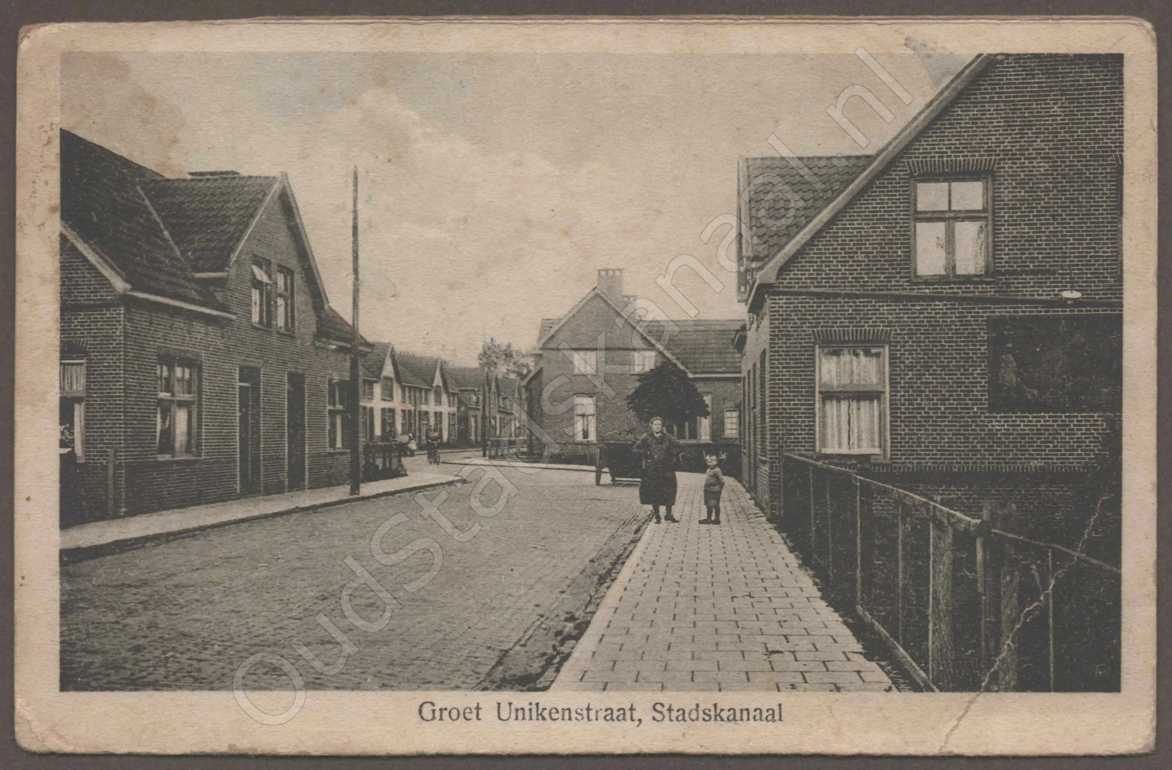<span id='curid'>7591</span>~Groet Unikenstraat, Stadskanaal (&plusmn;1926)