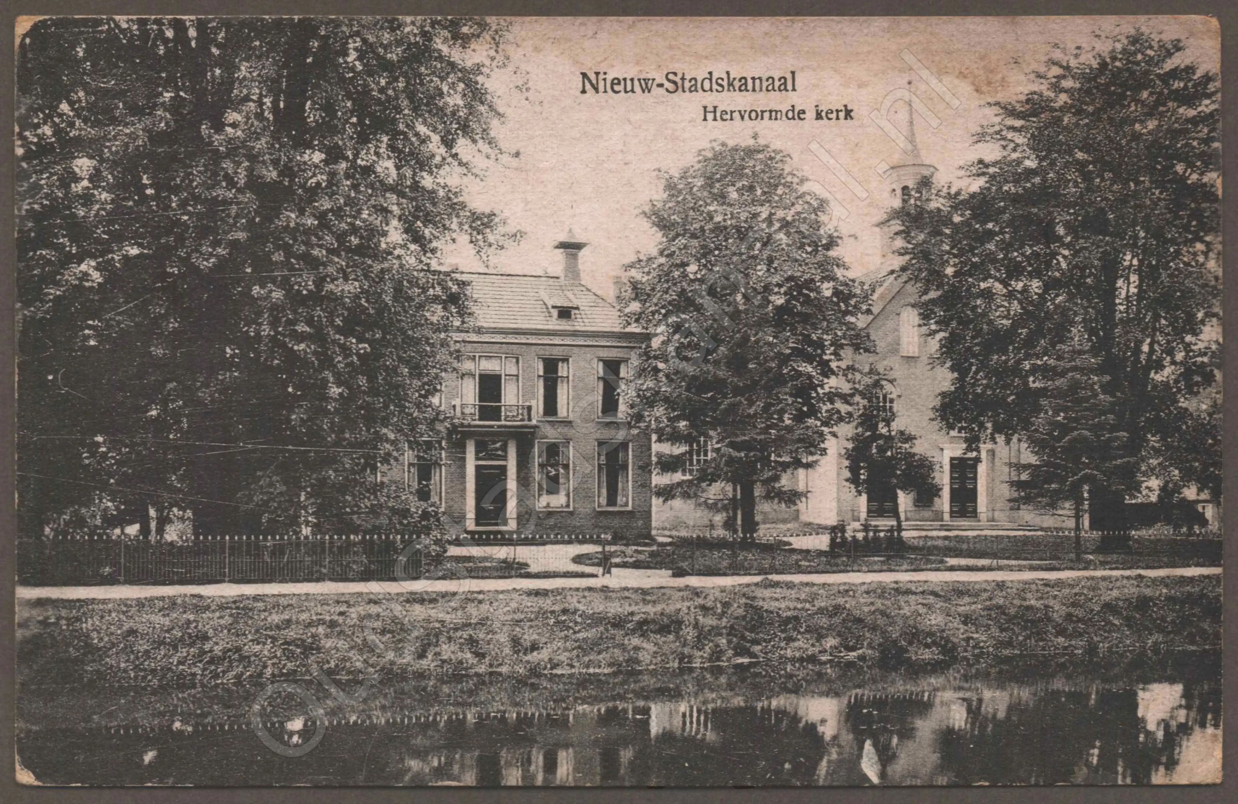 <span id='curid'>7678</span>~Nieuw-Stadskanaal - Hervormde Kerk (&plusmn;1920)