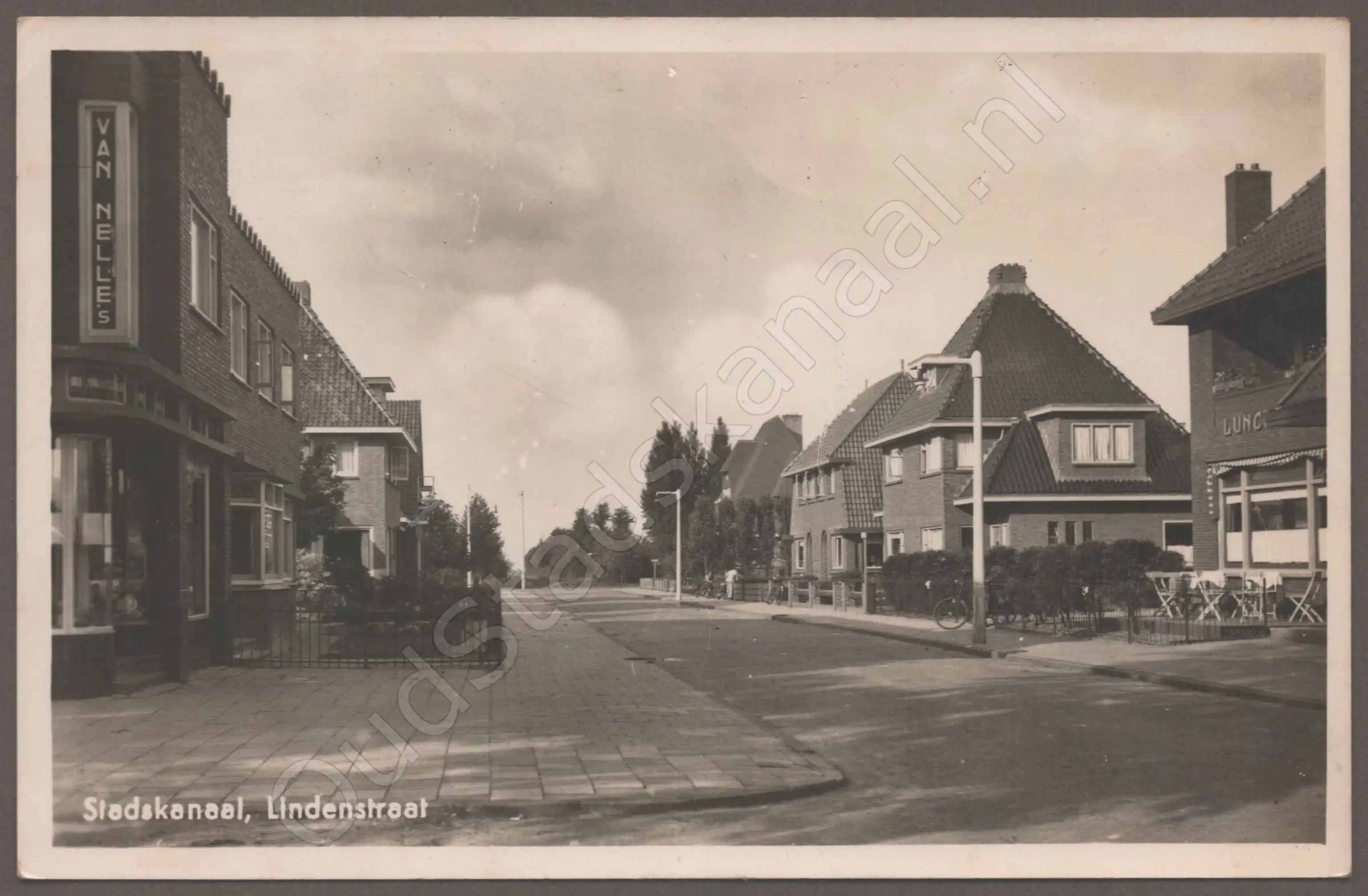 <span id='curid'>7698</span>~Stadskanaal, Lindenstraat (&plusmn;1950)